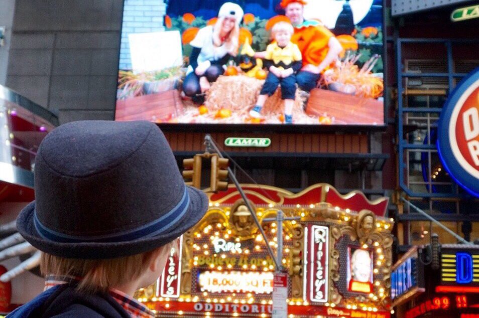 Billboard Baby – On a Billboard in Times Square