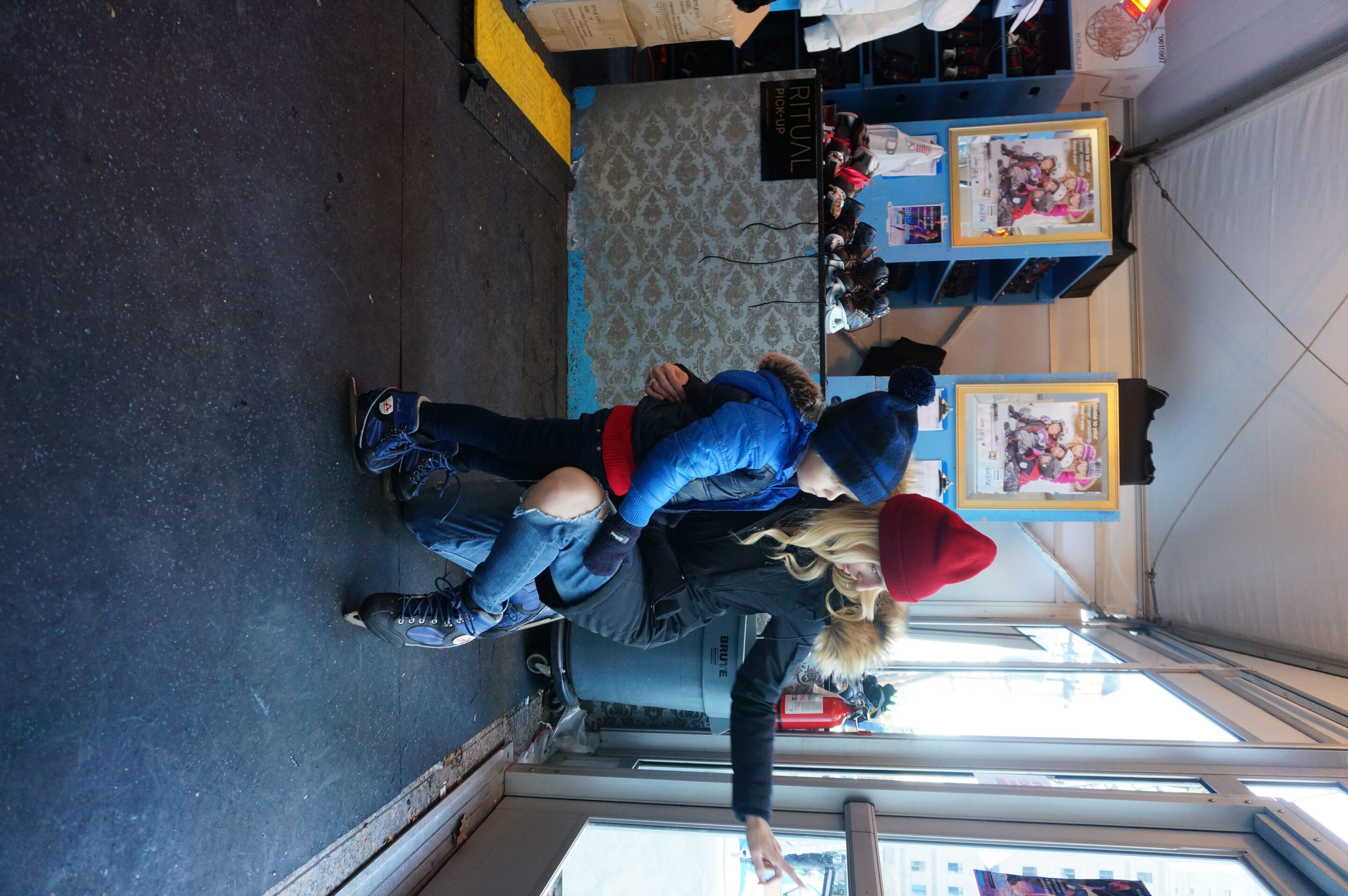 Ready to hit the ice at the Rink at Brookfield Place