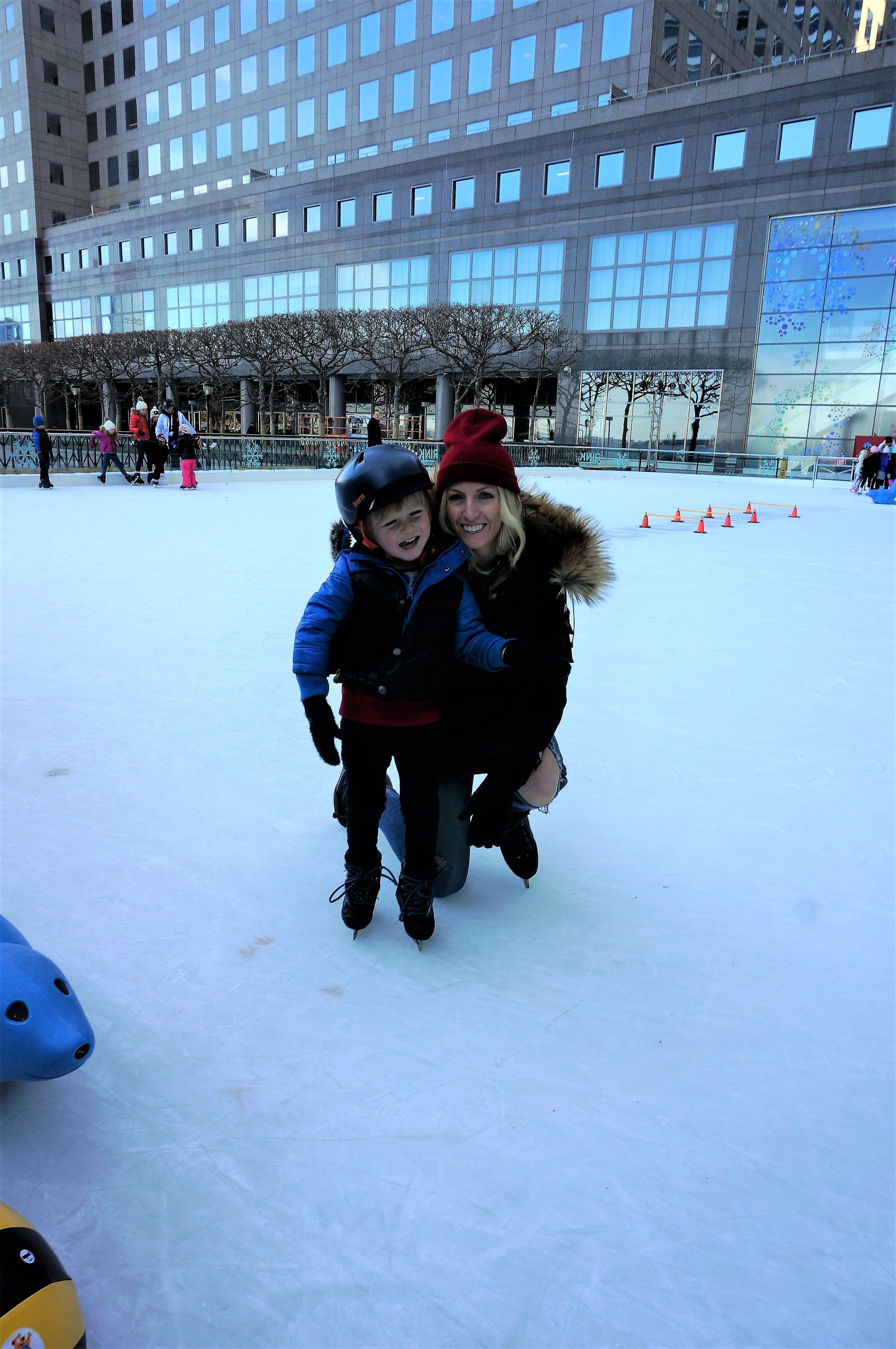 Skatign Fun at the Rink at Brookfield Pace