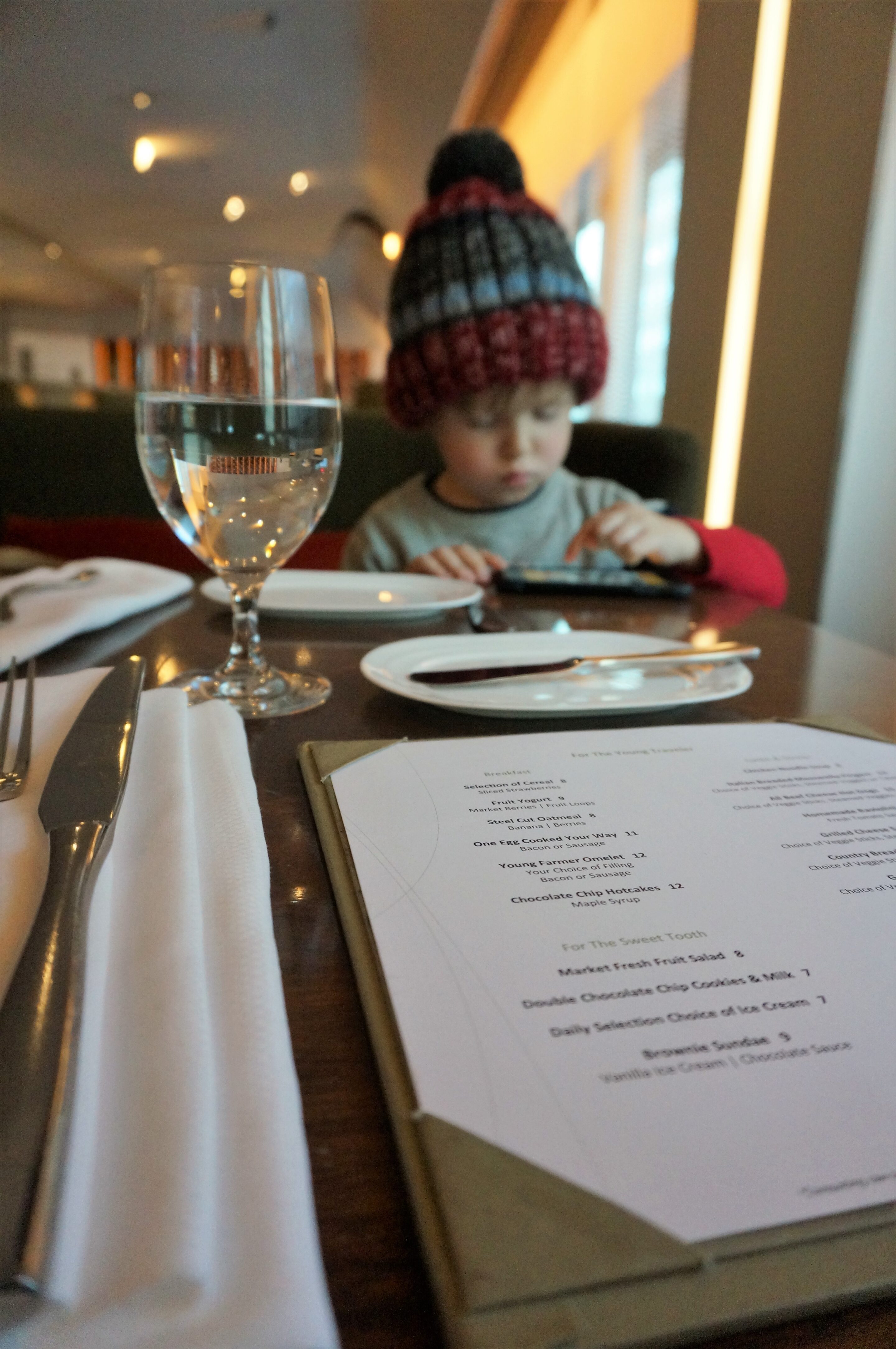 Brunch at Brookfield Place after Ice Skating