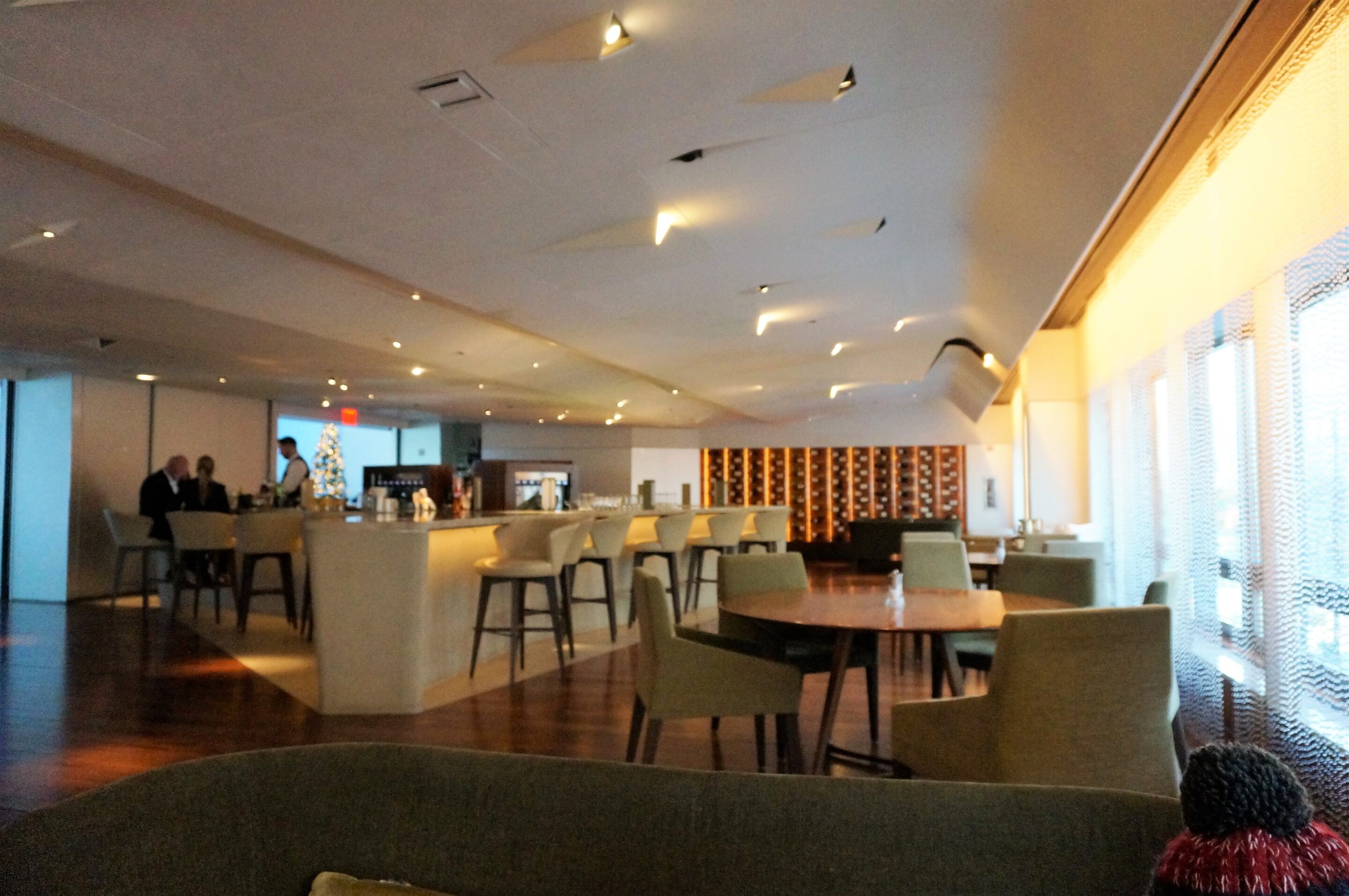Conrad Hotel Atio Restaurant NYC