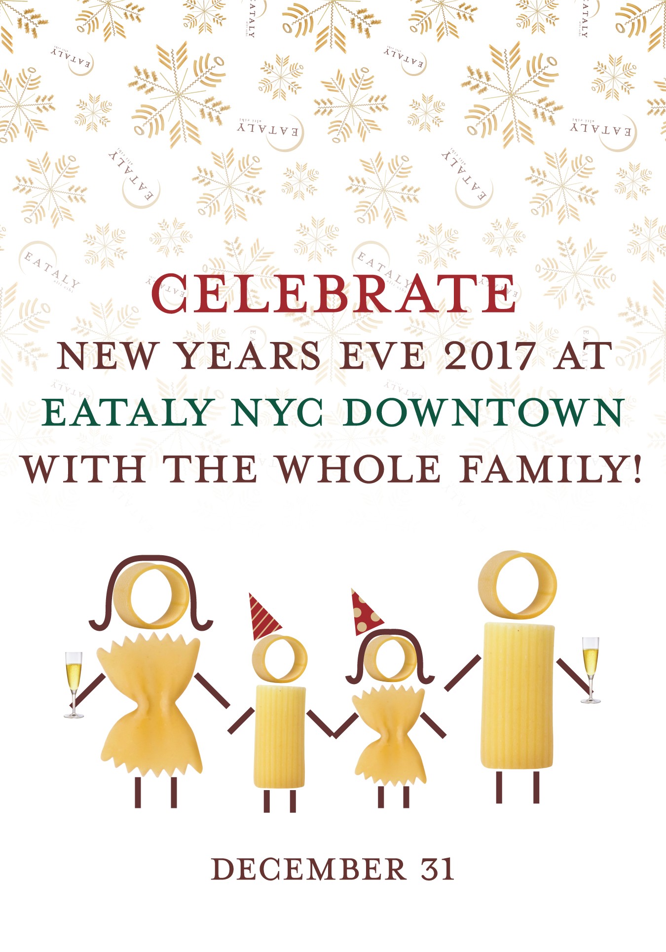 Celebrate New Years Eve at Eataly NYC