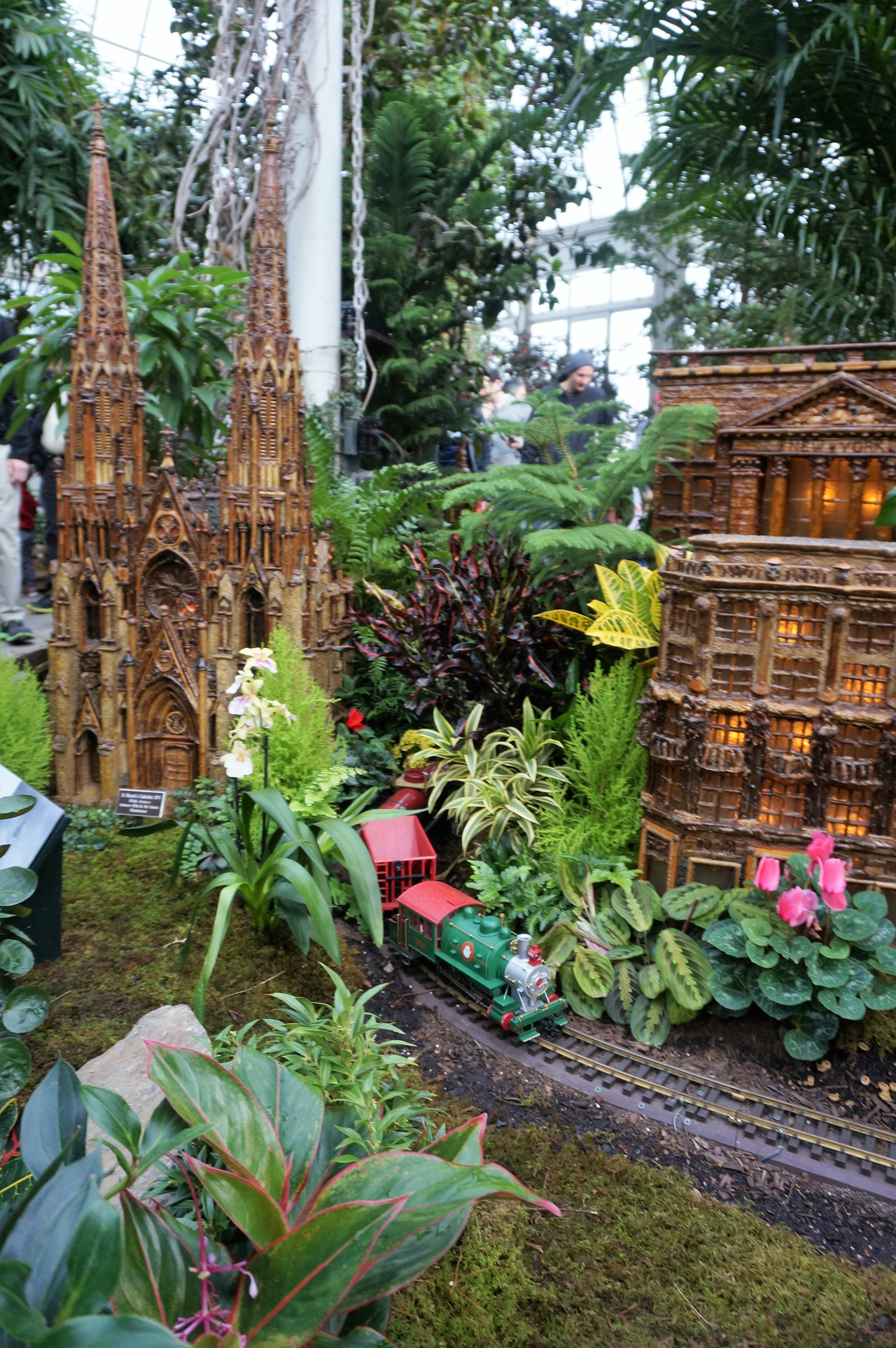 New York Botanical Garden Train Show Scene