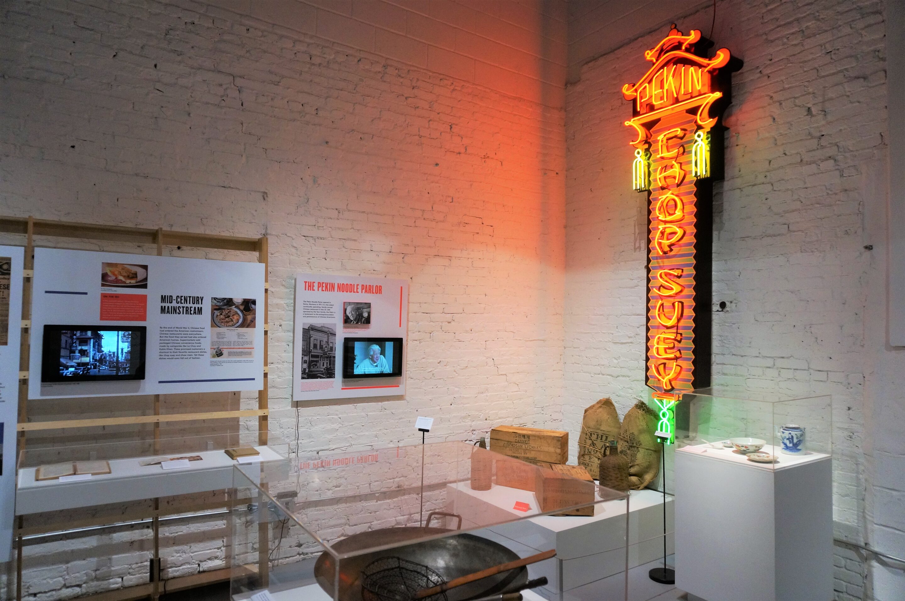 Artifacts in the CHOW exhibit