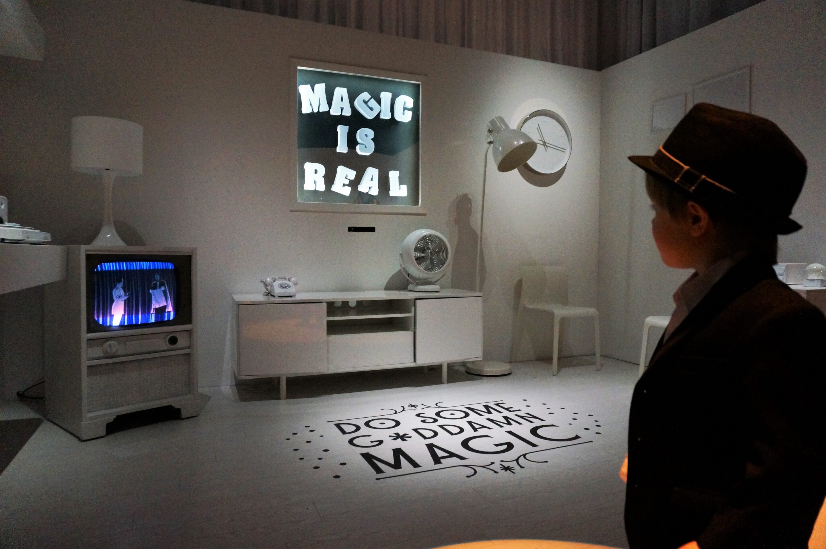casting a spell at the hall of magic