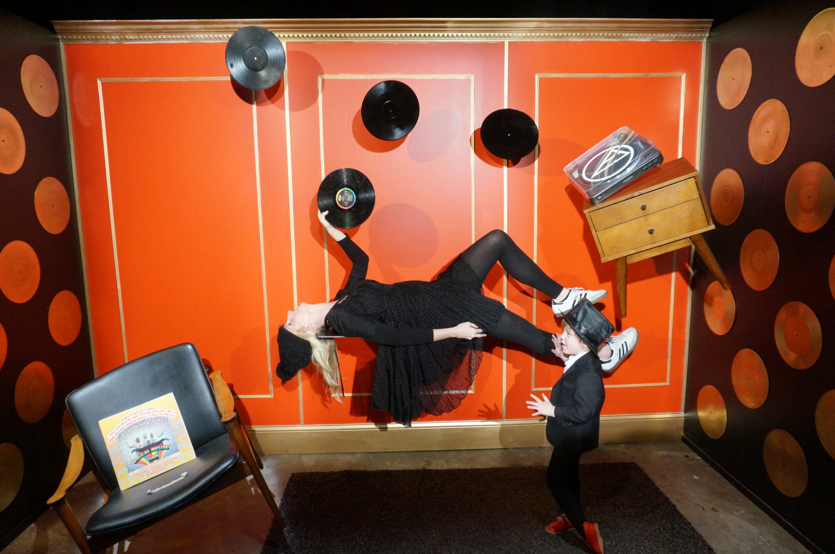 levitating at the hall of magic