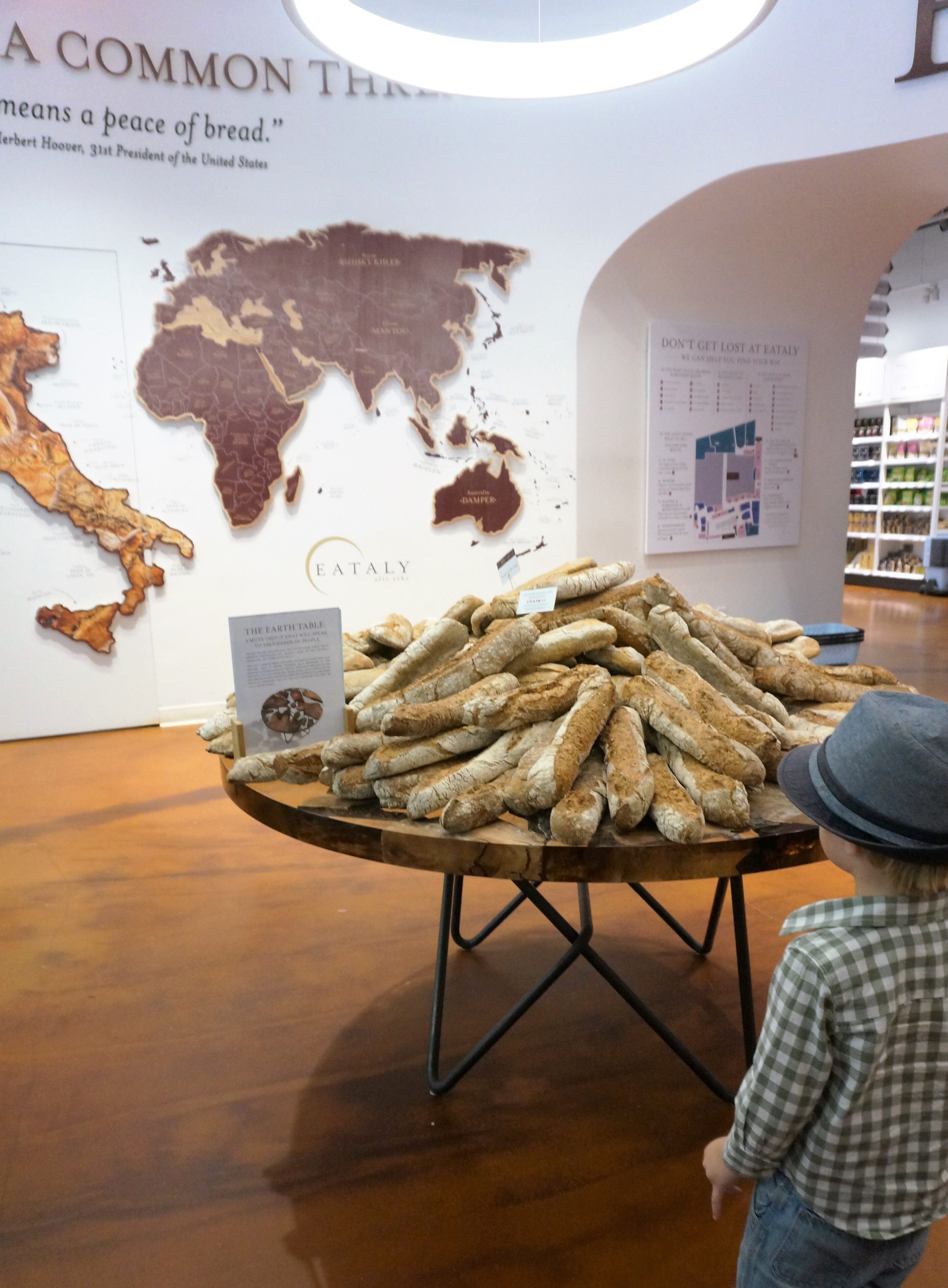 Eataly Bread Table