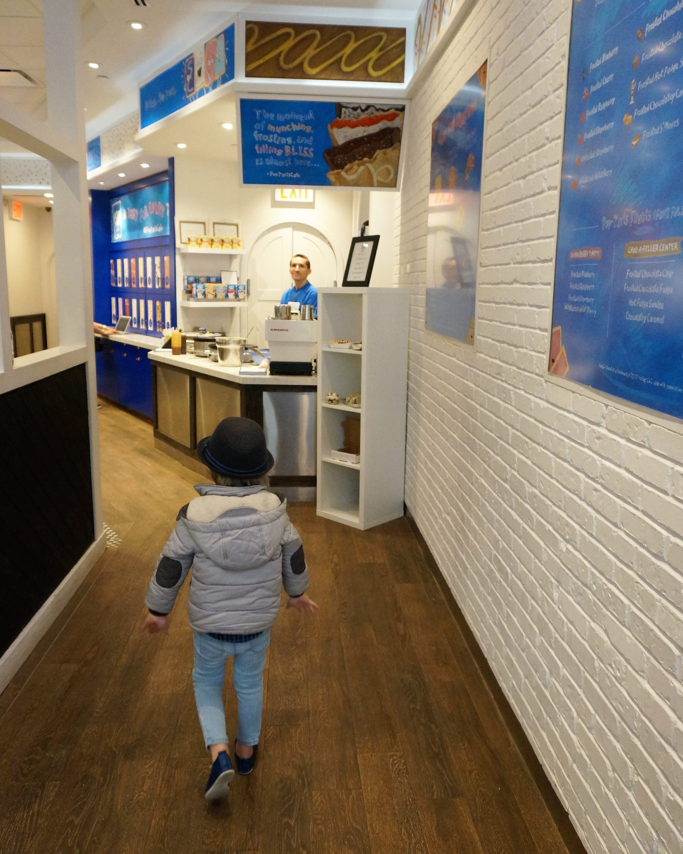 Entering Pop-Tarts Cafe