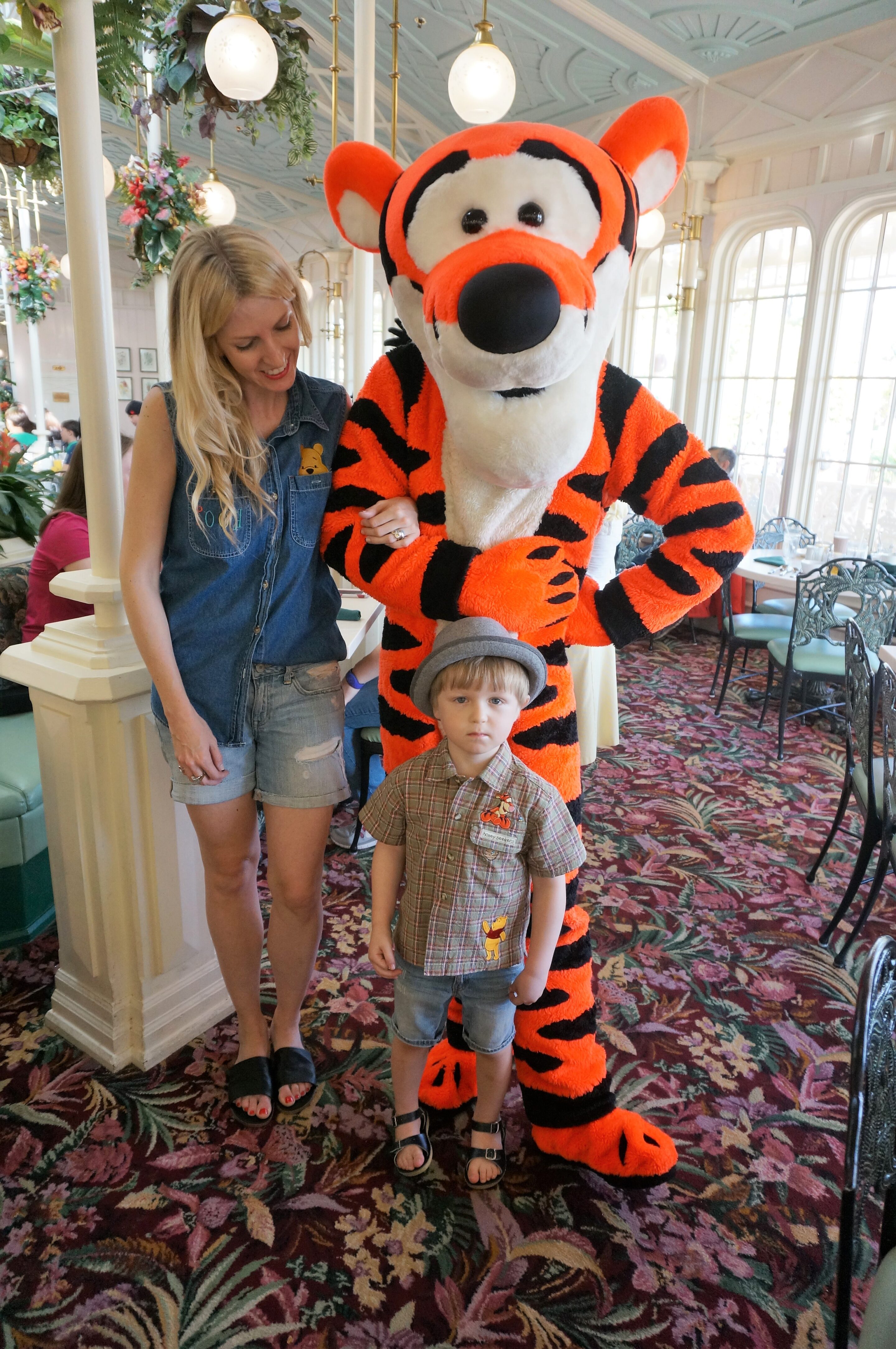 Terrific Tigger at the Crystal Palace Character Breakfast