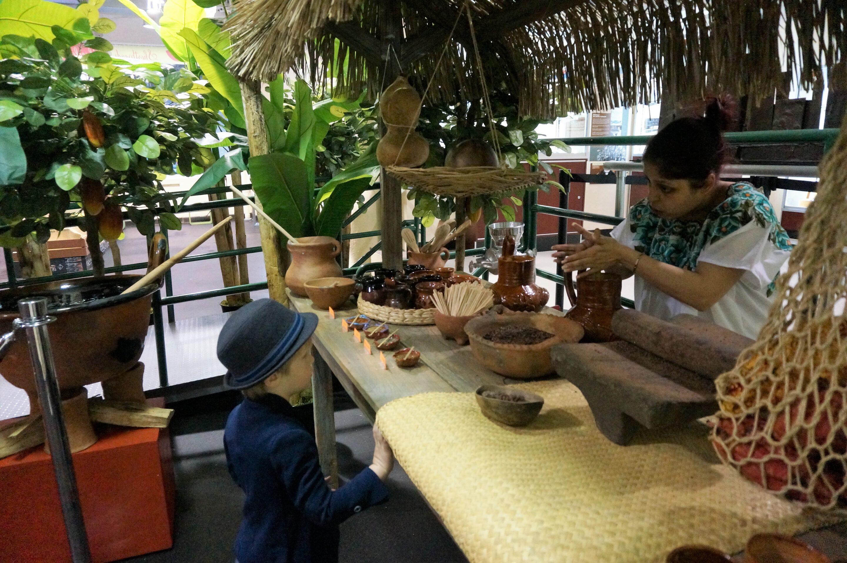 Hot Chocolate demonstration at Choco-Story New York