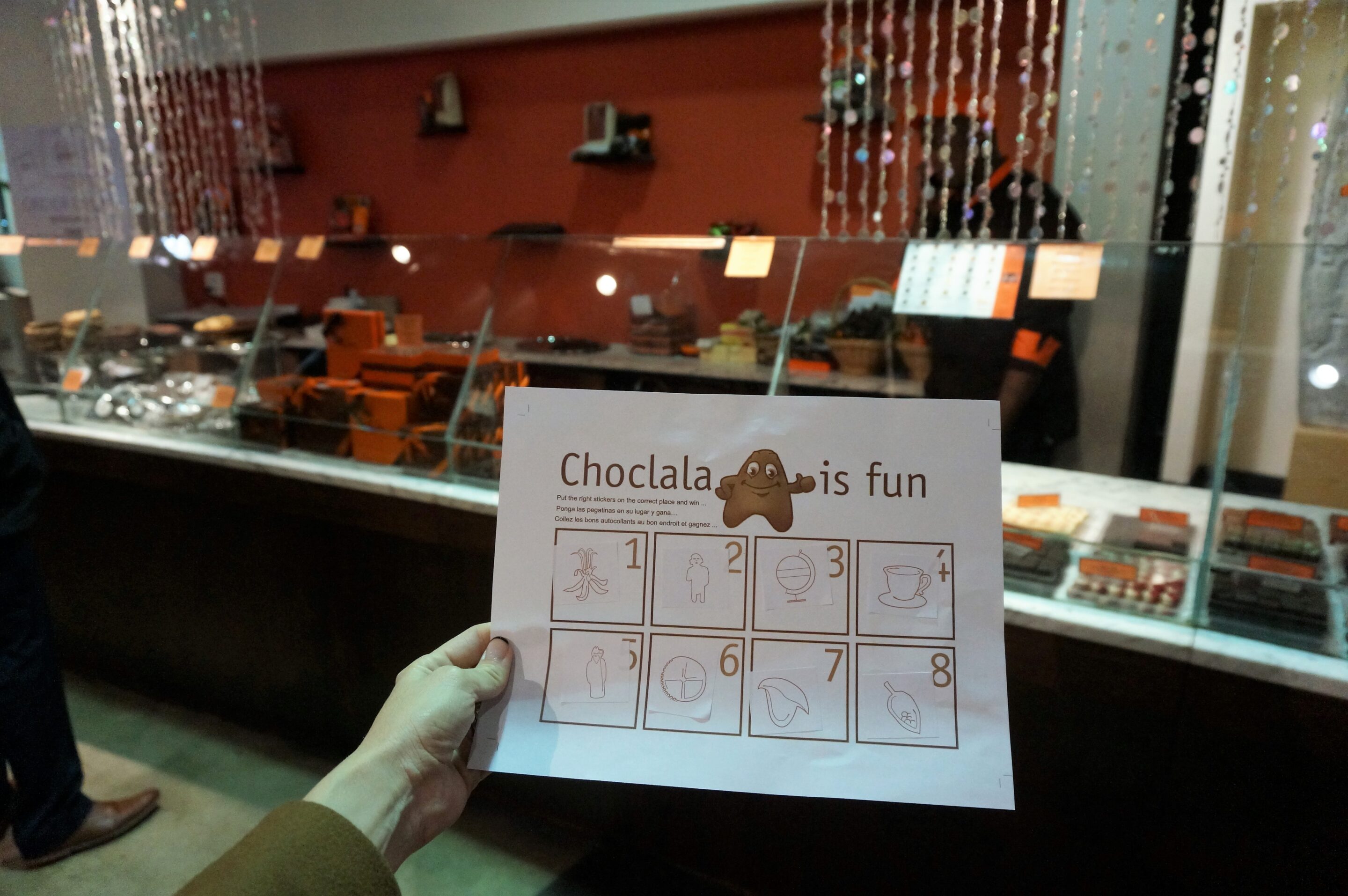 Chocola is Fun Childrens Game at the Choco-Story New York