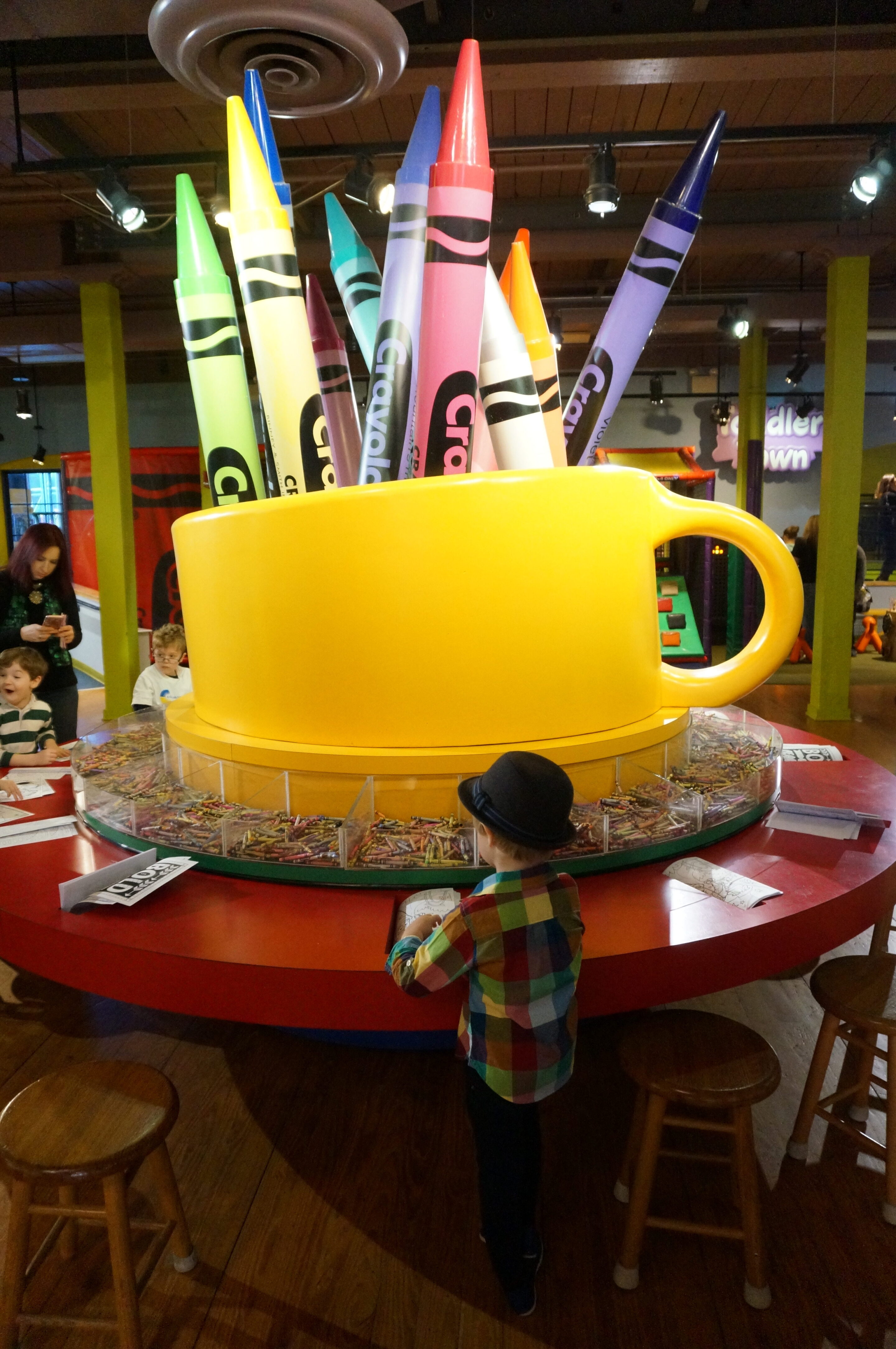 Crayola Experience in Easton - Colossal Caddy