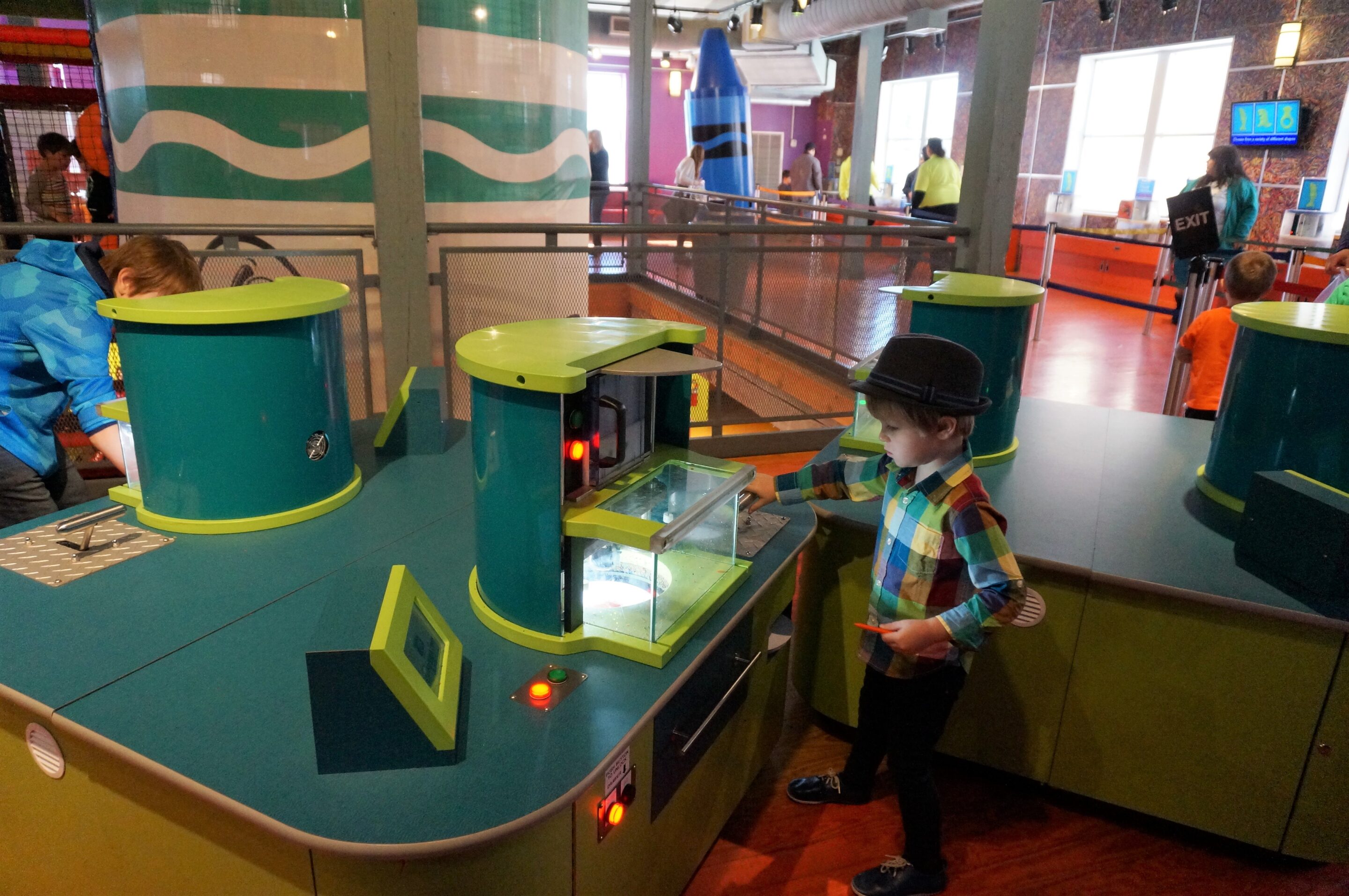 Crayola Experience in Easton Spin Art