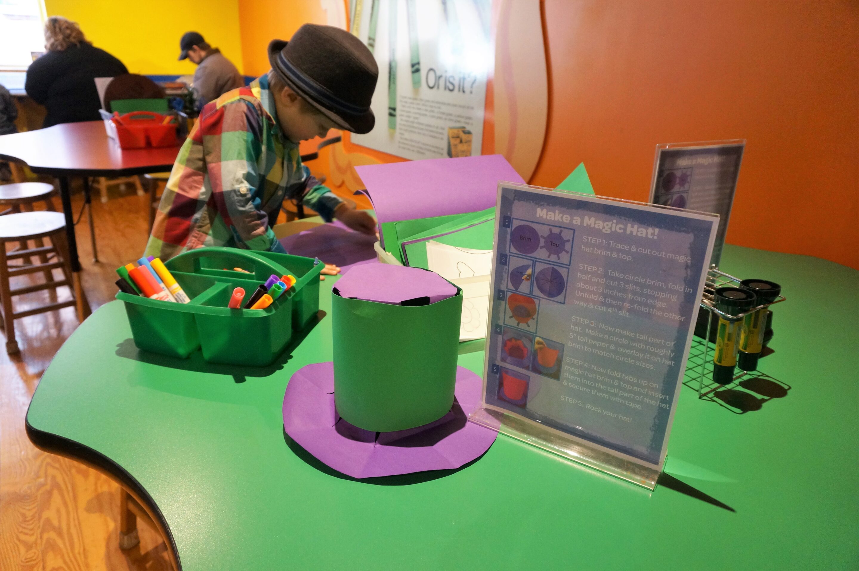Crayola Experience in Easton - activity studio