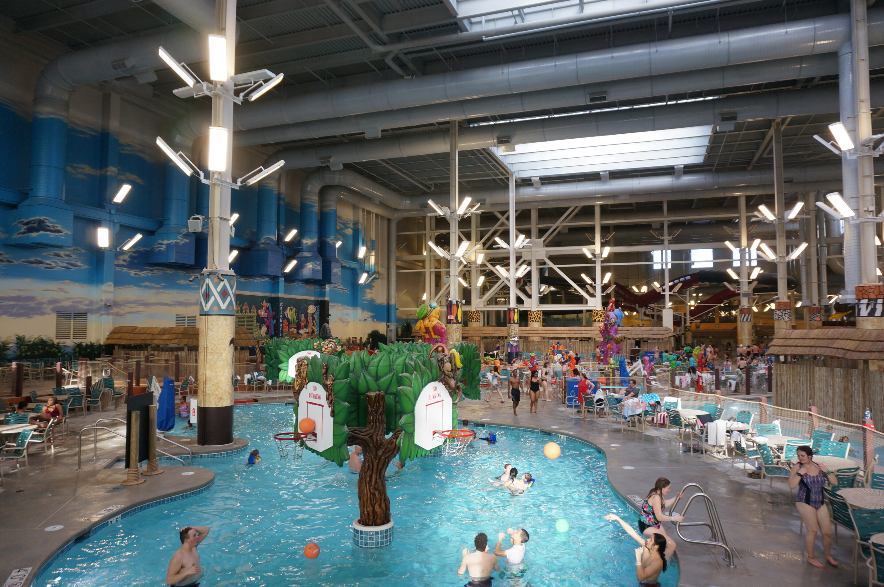 Water Basketball at Kalahari Waterpark