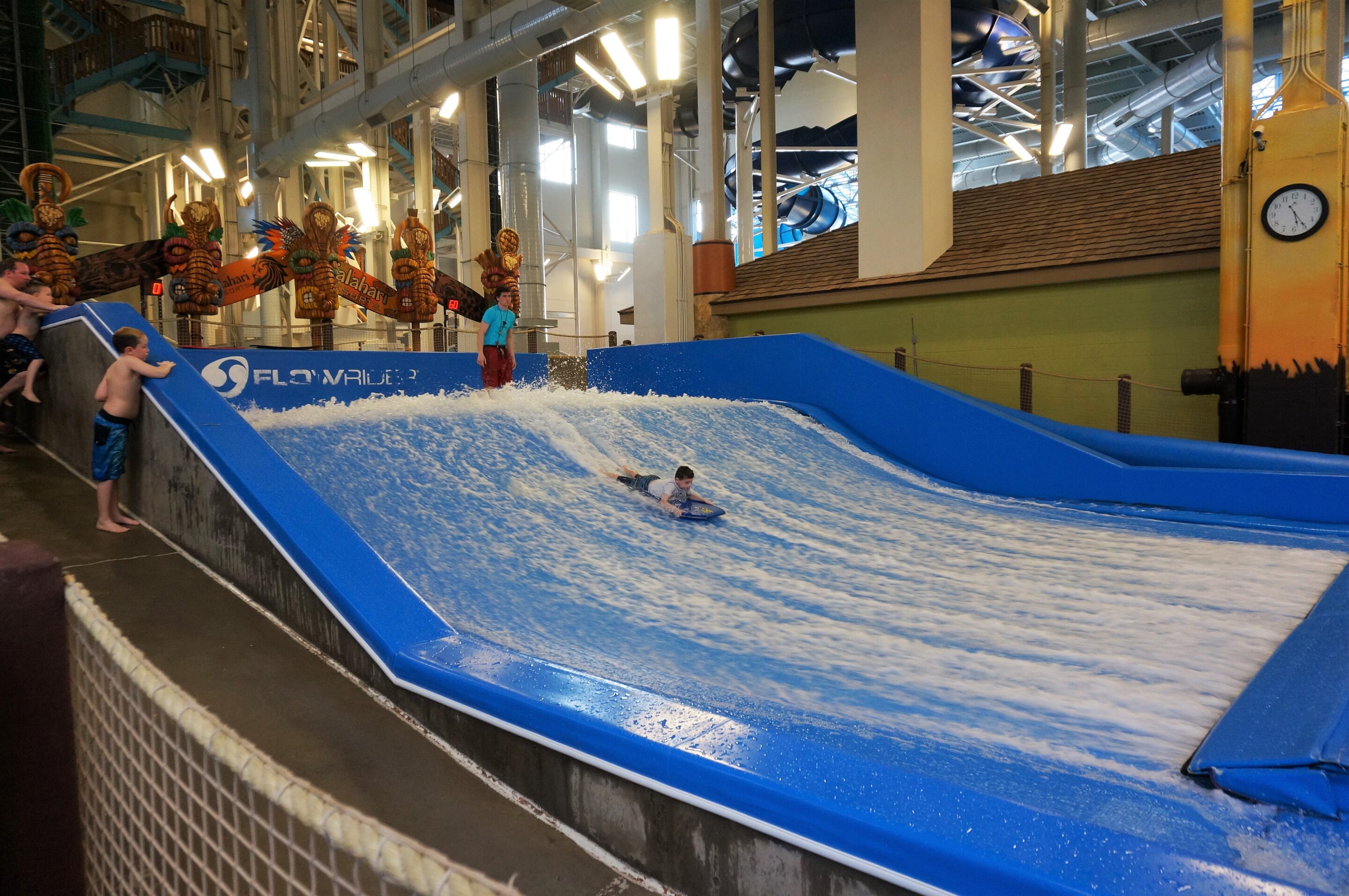 Flo Rider Surf Simulator at Kalahari Poconos