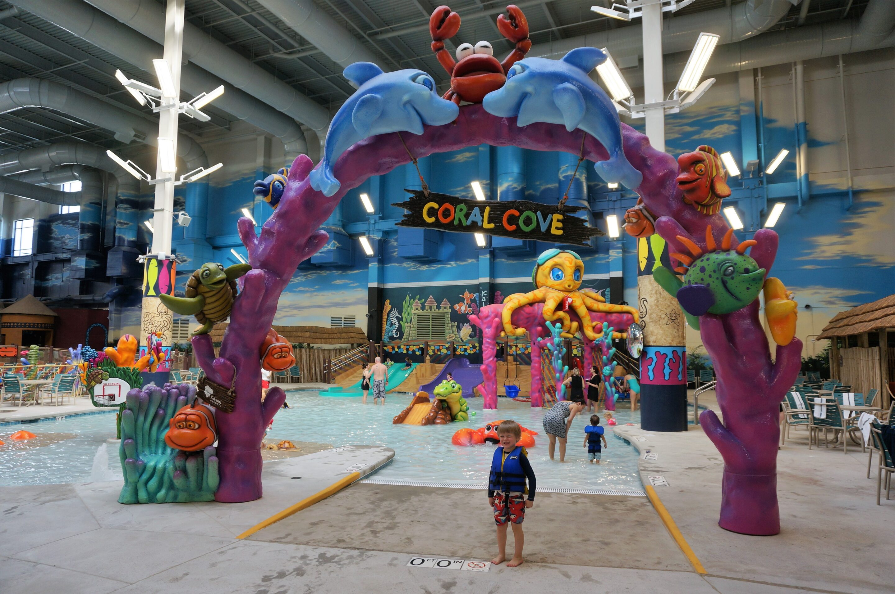 Coral Cove Family Waterpark at Kalahari Poconos