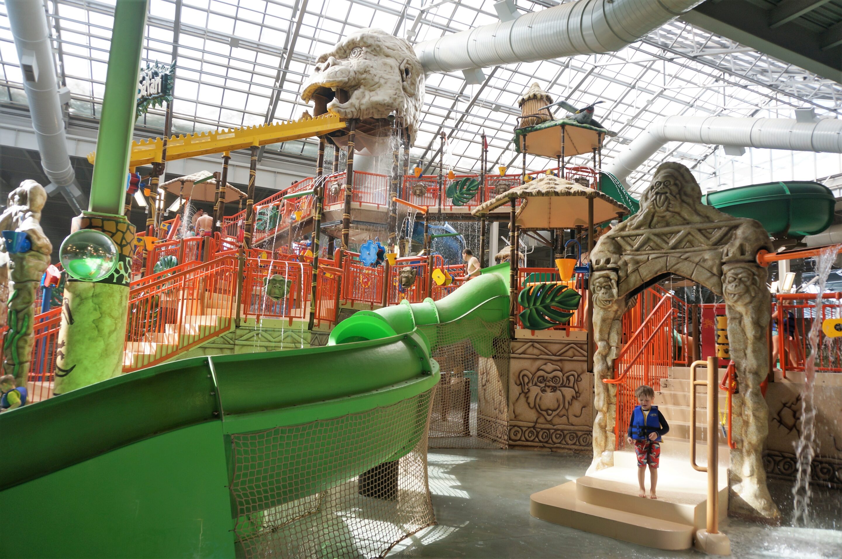 Splash Down Safari at Kalahari Poconos