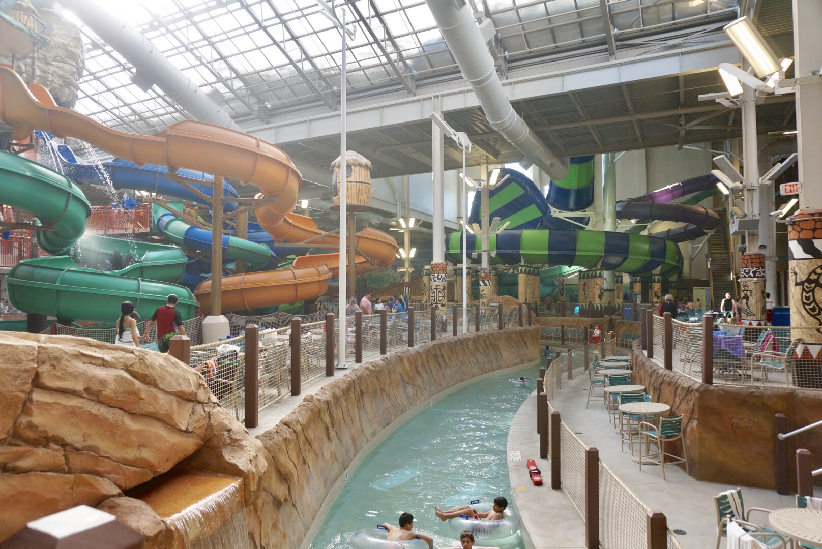 Lazy River at Kalahari Waterpark