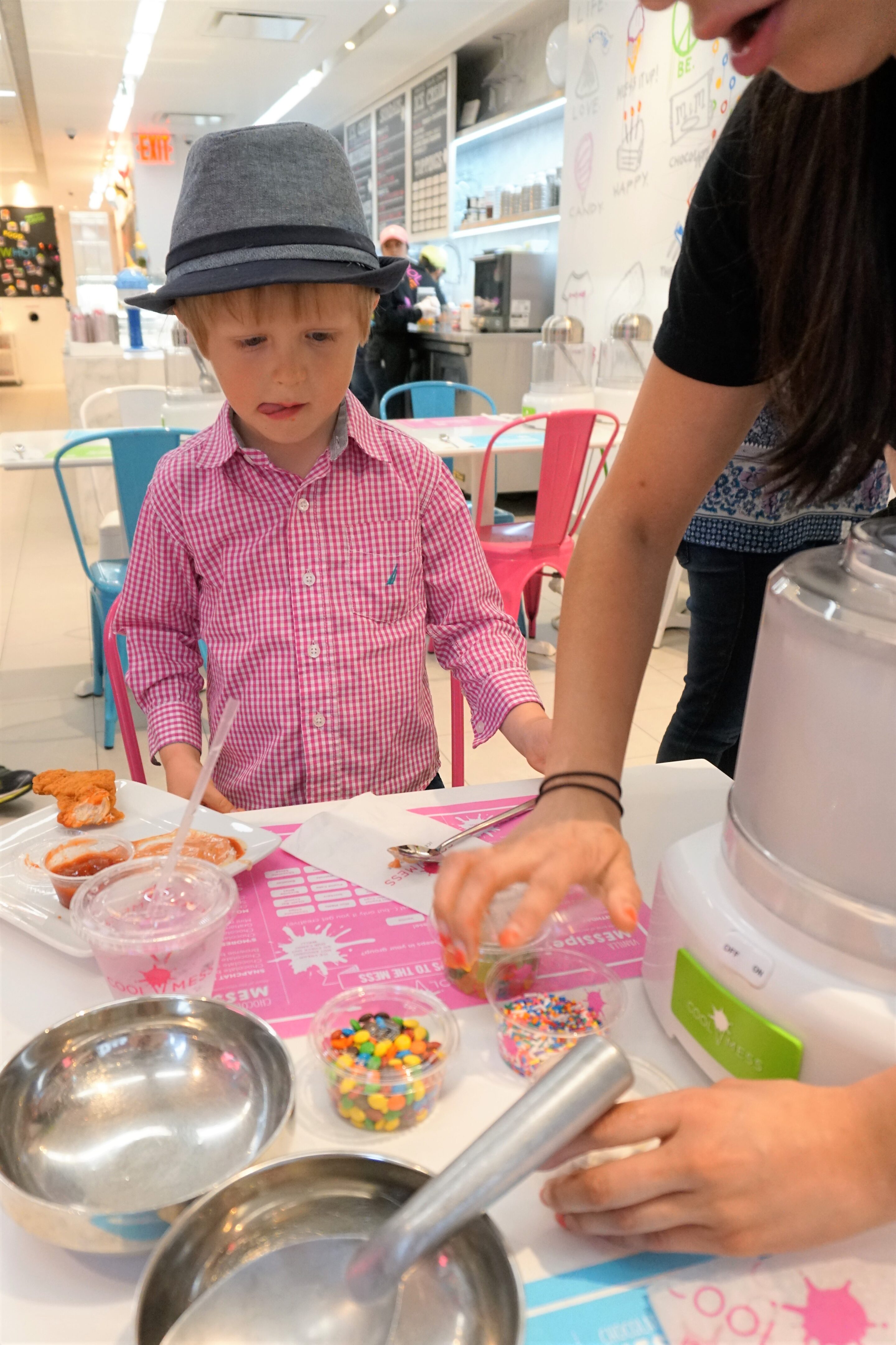 Making our own Ice Cream at CoolMess
