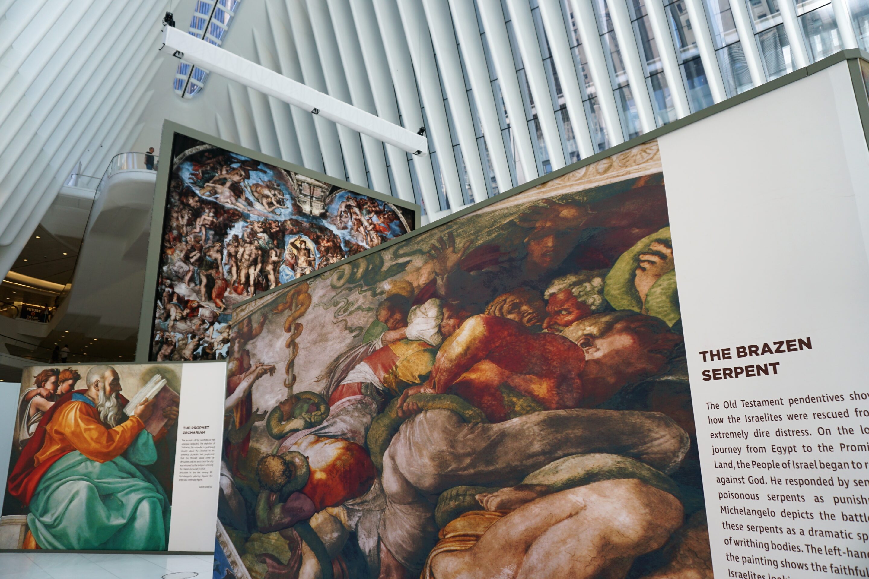 Exploring the new exhibit, Up Close: Michelangelo's Sistine Chapel