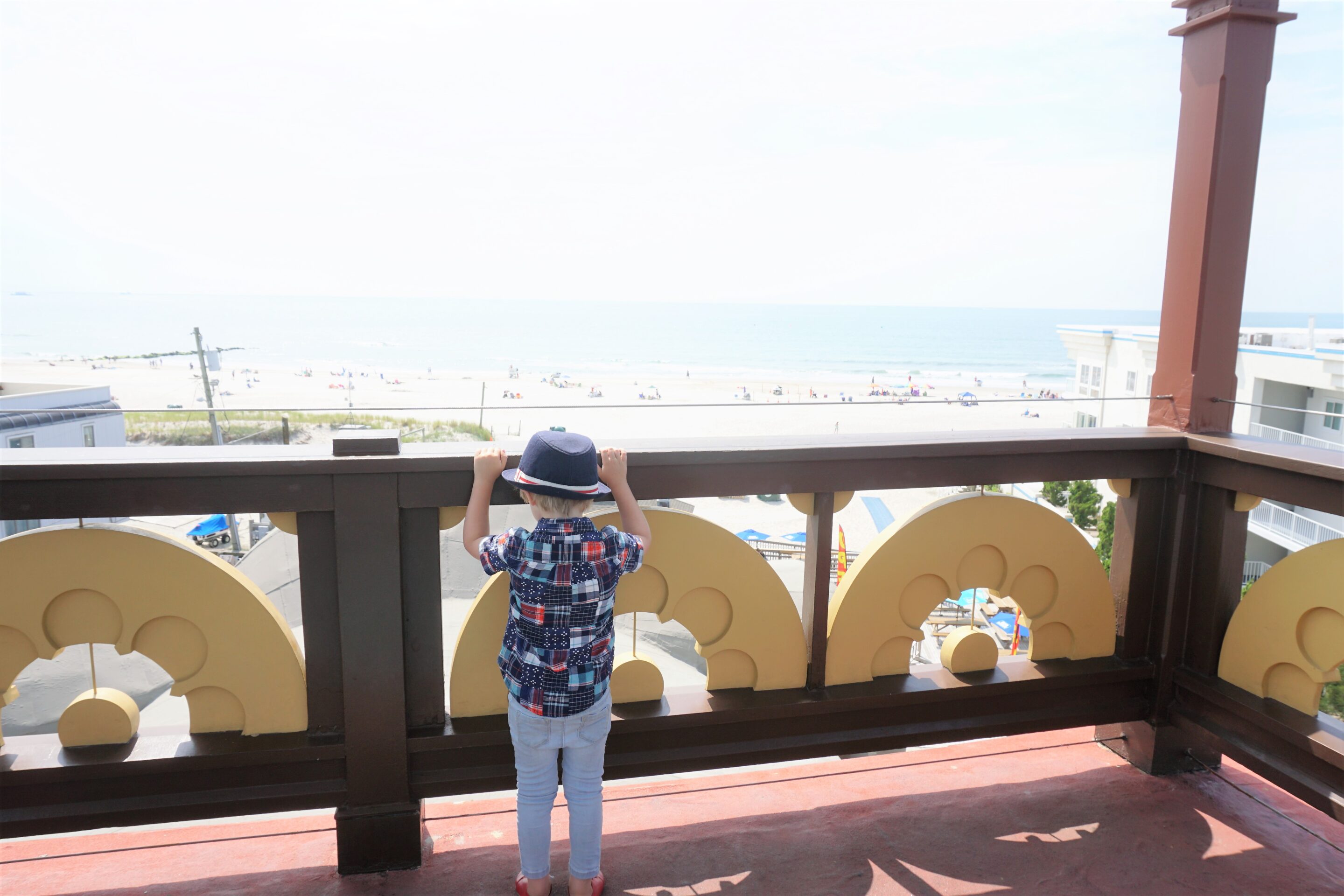 The view of the ocean from Lucy the Elephant