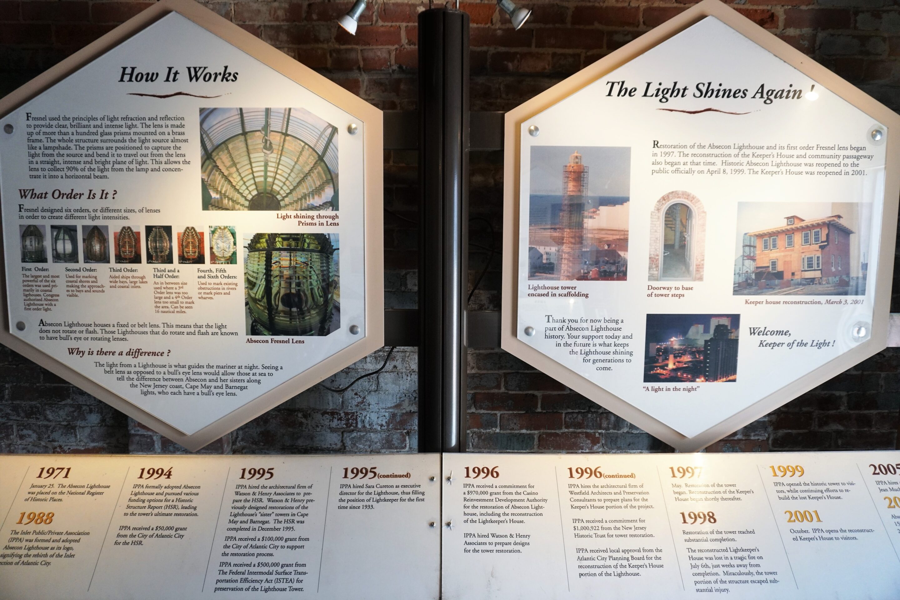 Exploring the history of the Absecon Lighthouse in Atlantic City, NJ