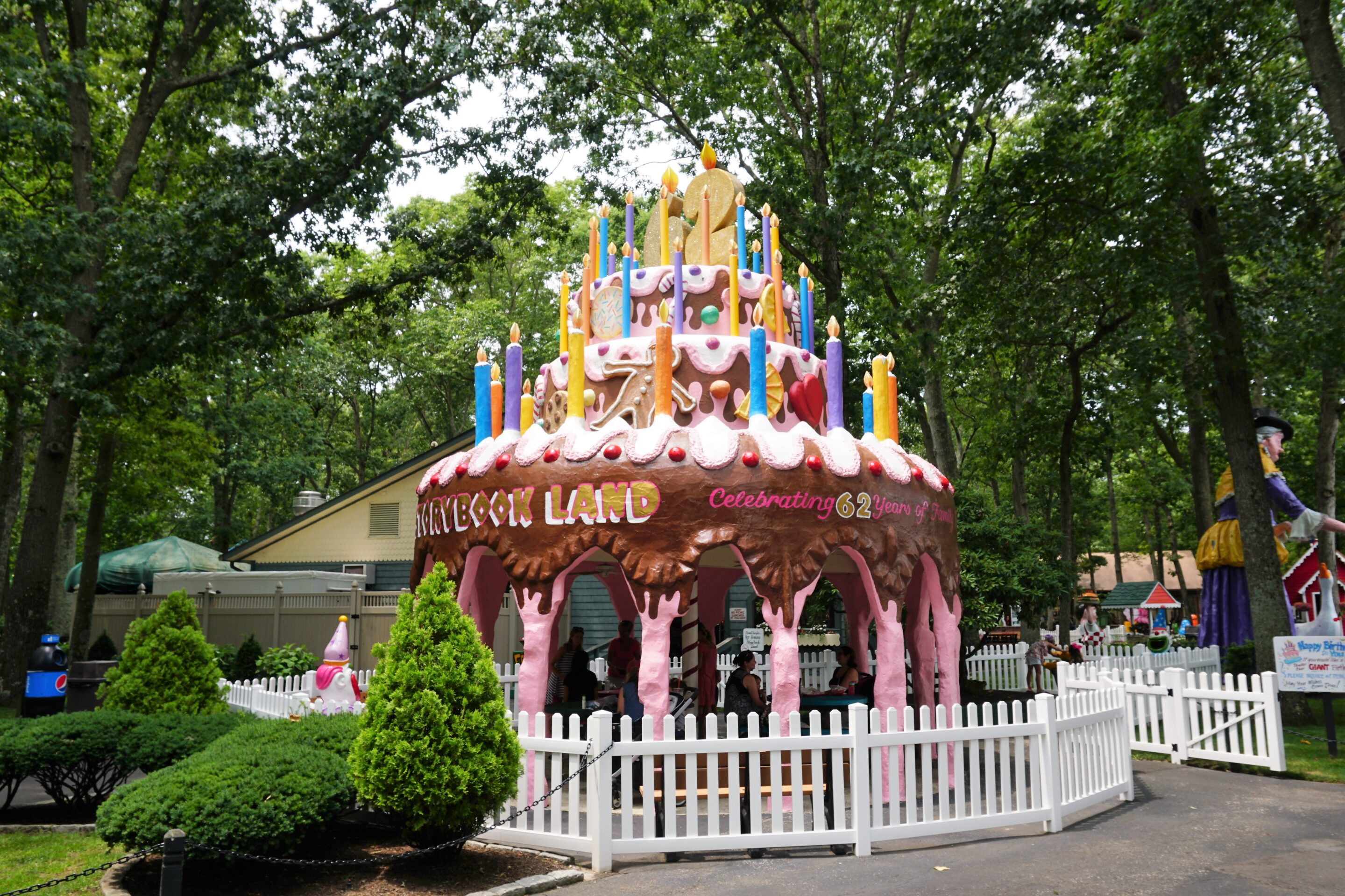 Birthday Cake Pavillion at Storybook Land New Jersey
