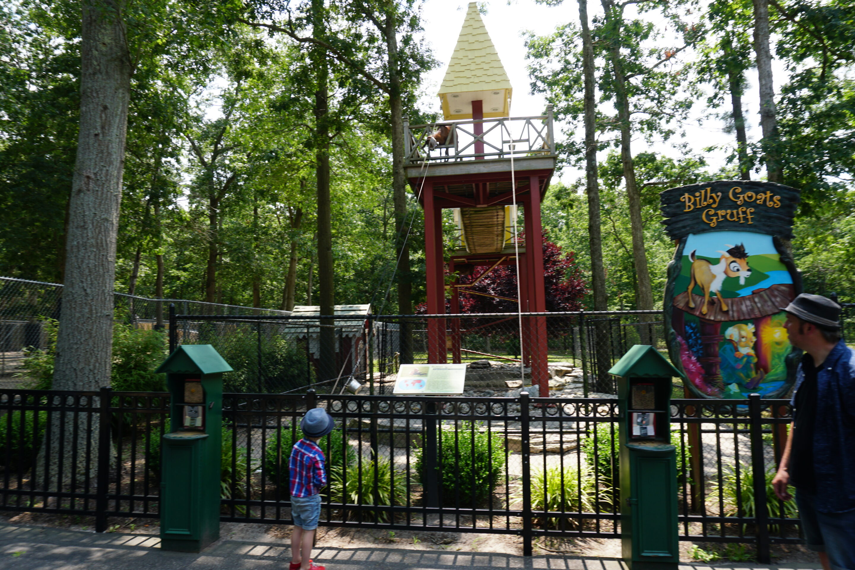 Billy Goats Gruff at Storybook Land New Jersey