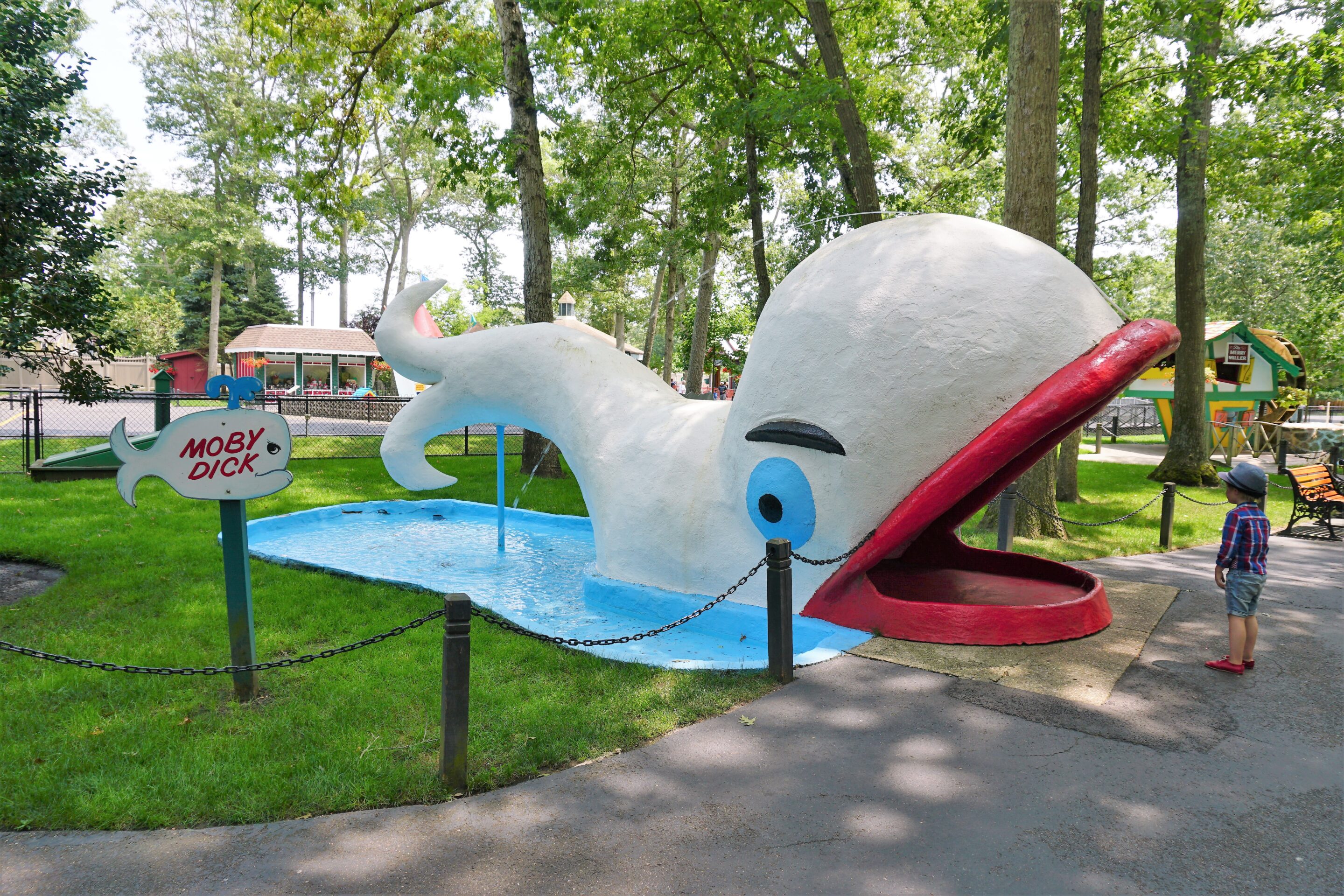 Moby Dick at Storybook Land New Jersey