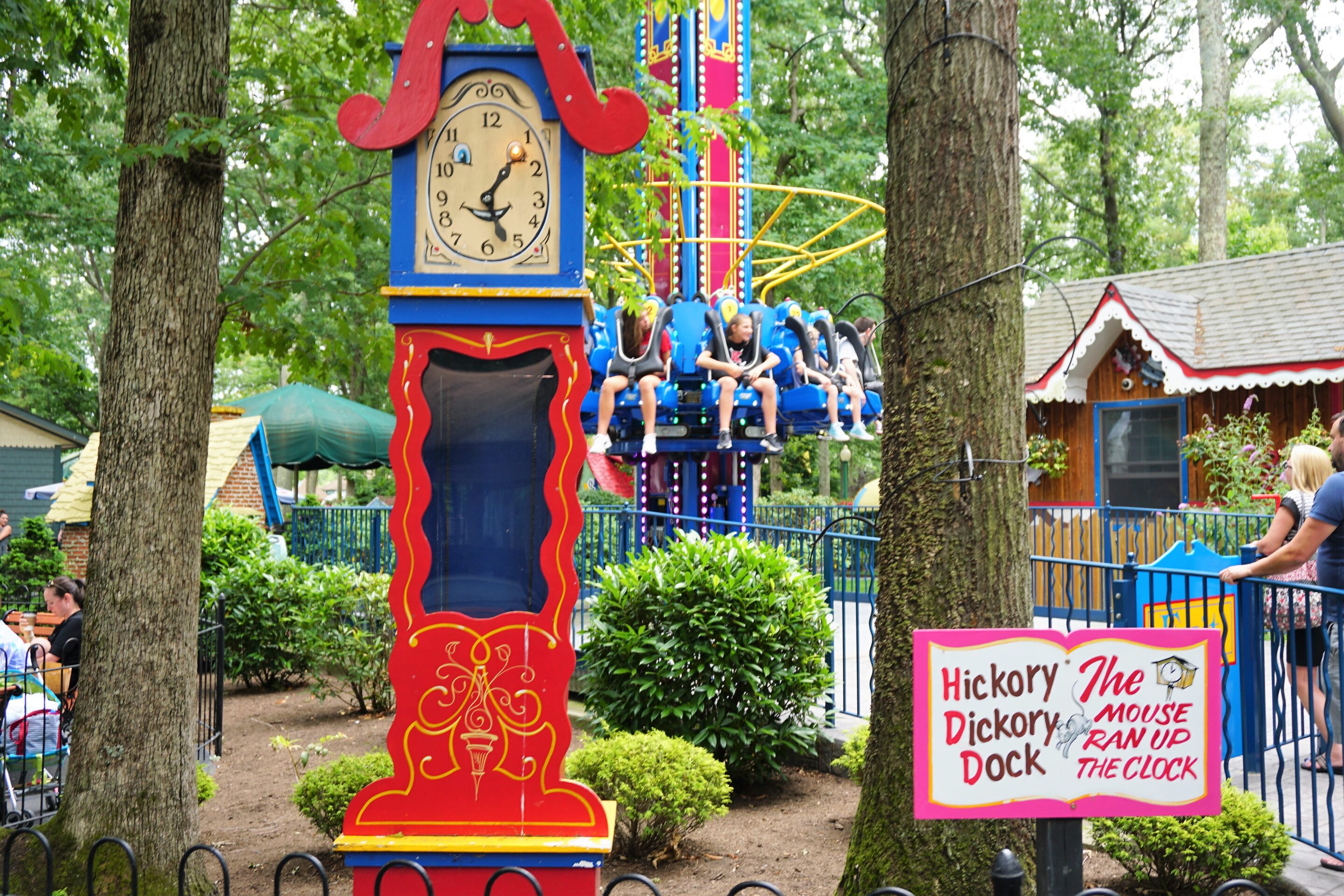 Hickory Dickory Dock at Storybook Land New Jersey