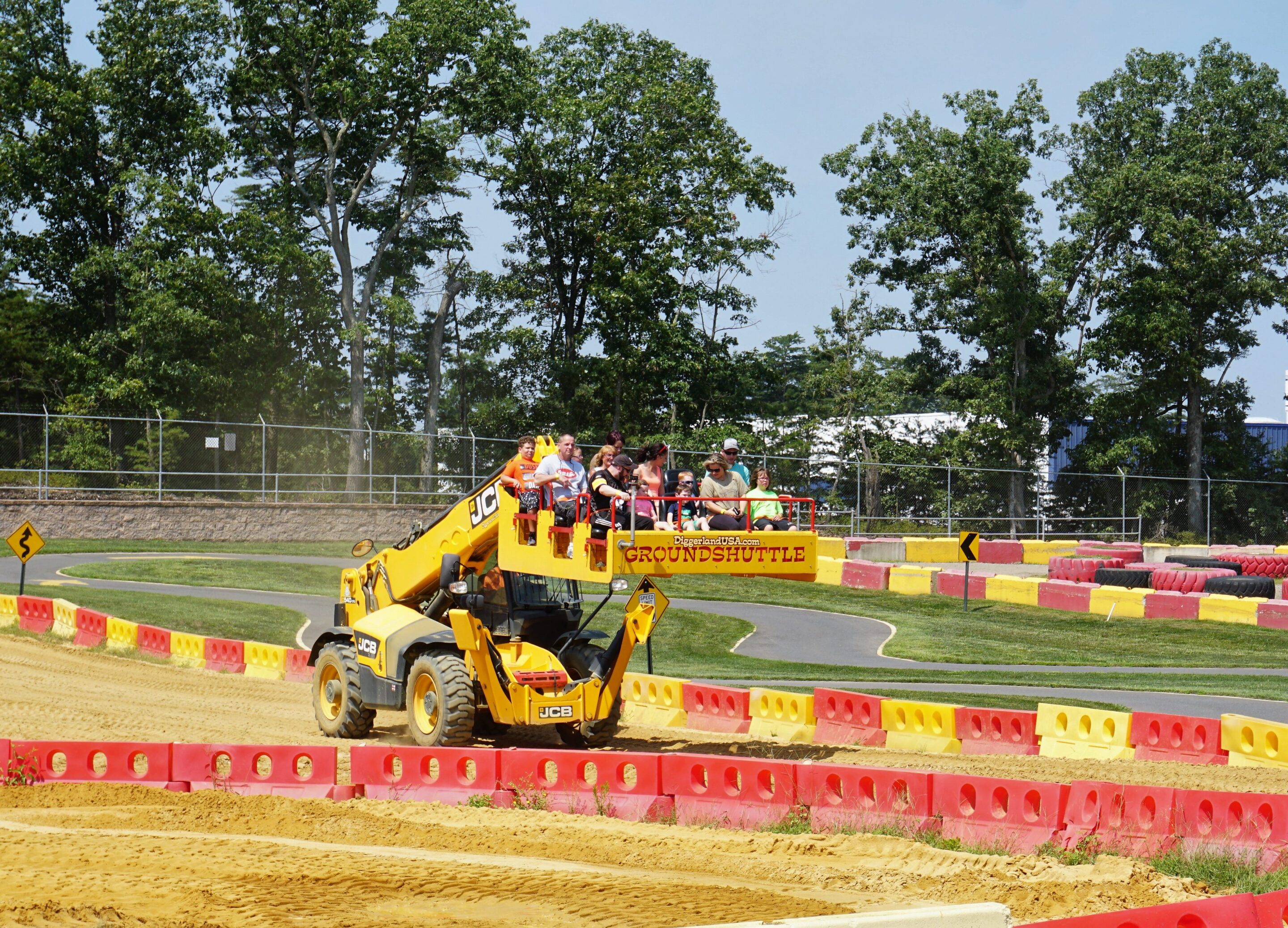 Groundshuttle Ride at Diggerland USA