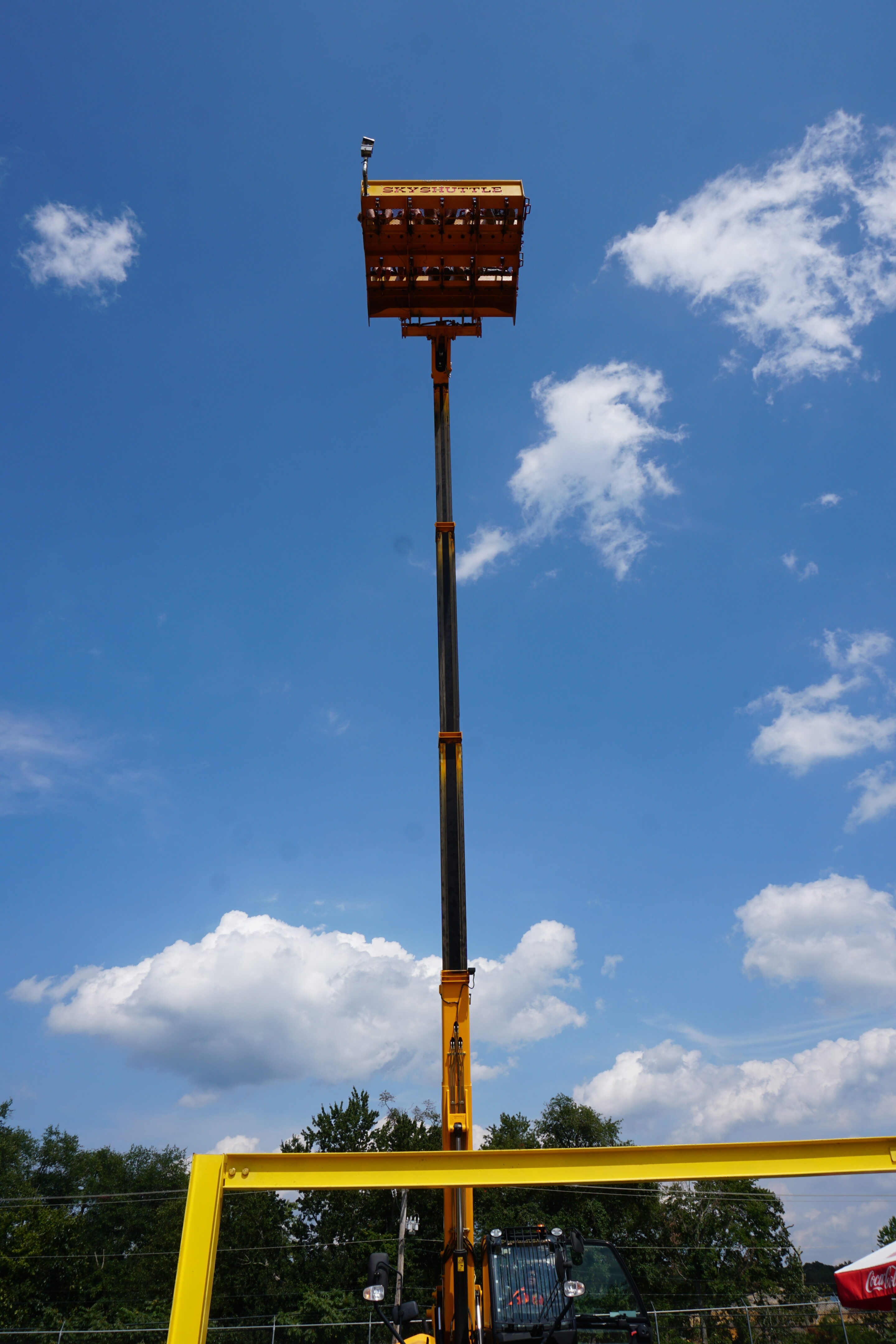 Sky high at Diggerland USA