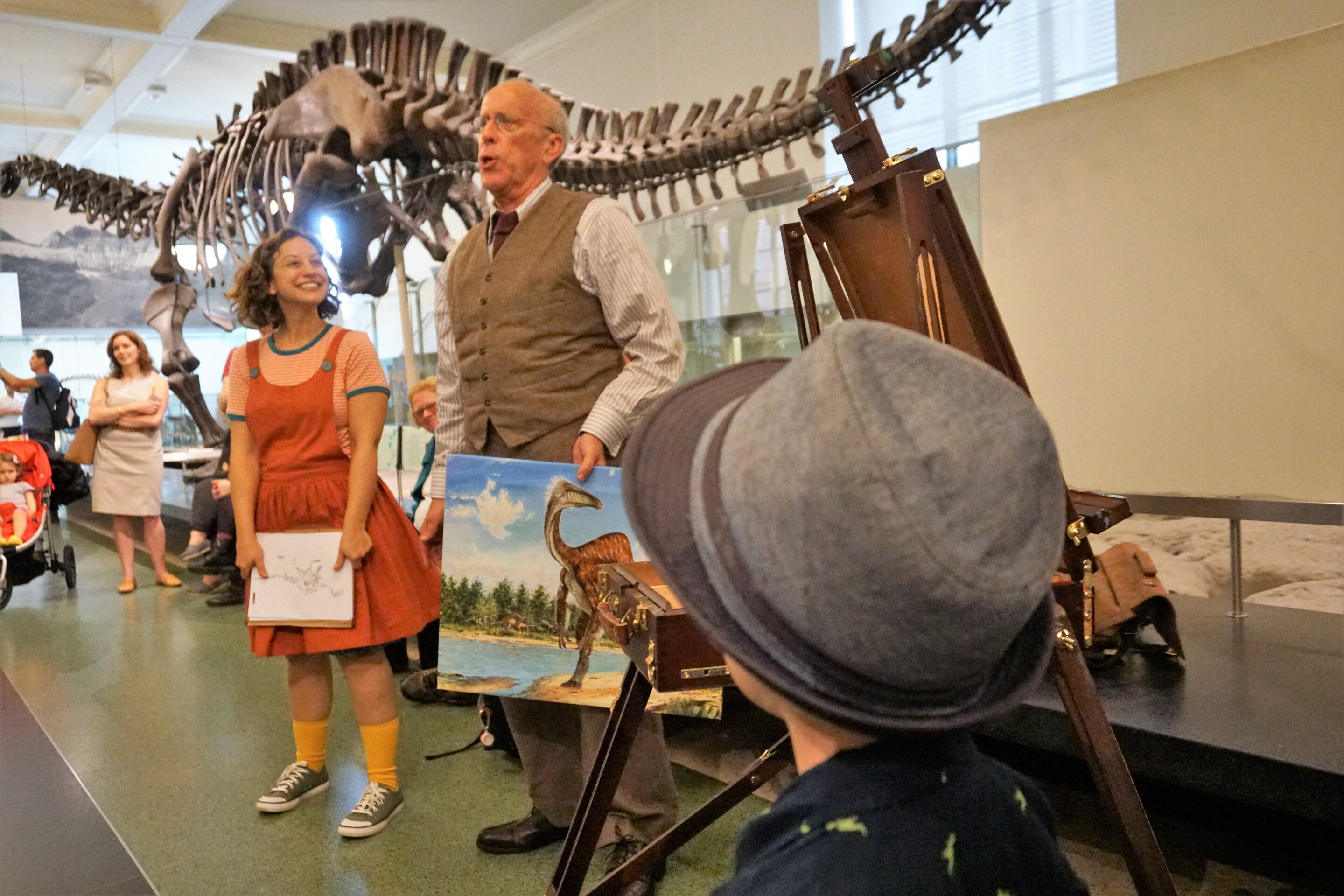 Watching the Rhoda and the Fossil Hunt Performance