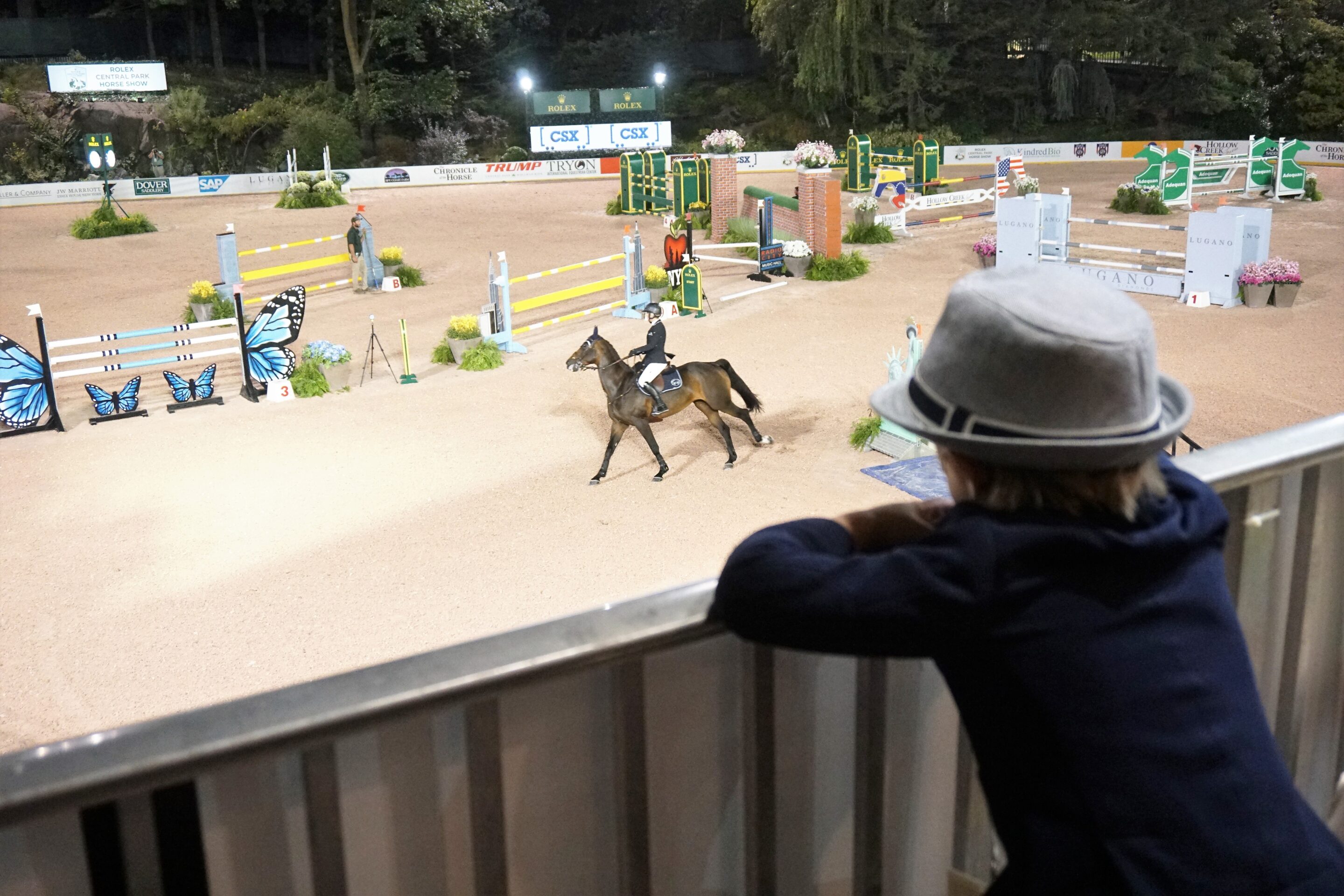 Rolex Central Park Horse Show - Watching the competition