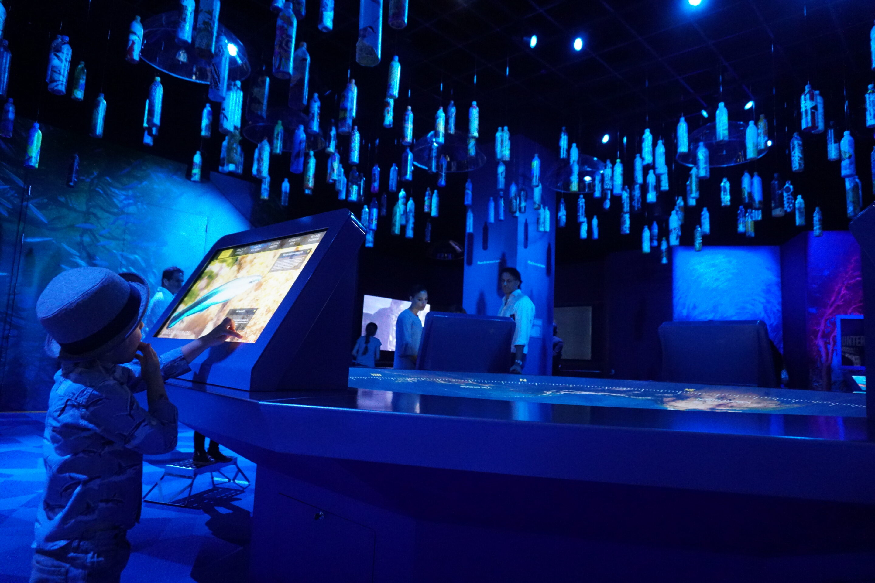 Learning about Ocean friends at National Geographic Encounter Ocean Odyssey