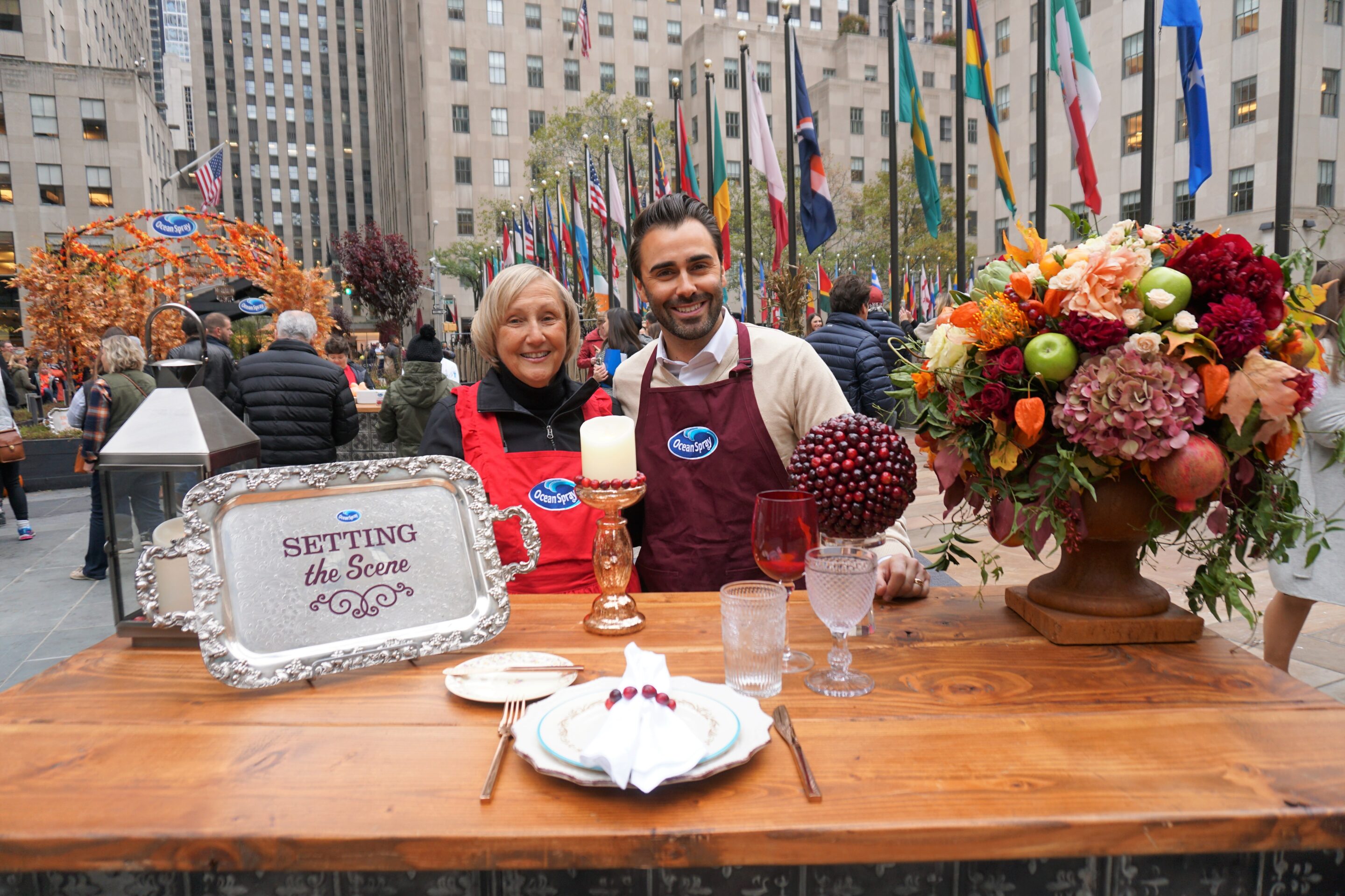 Meet CranMa - at the Ocean Spray Thanksgiving Bootcamp