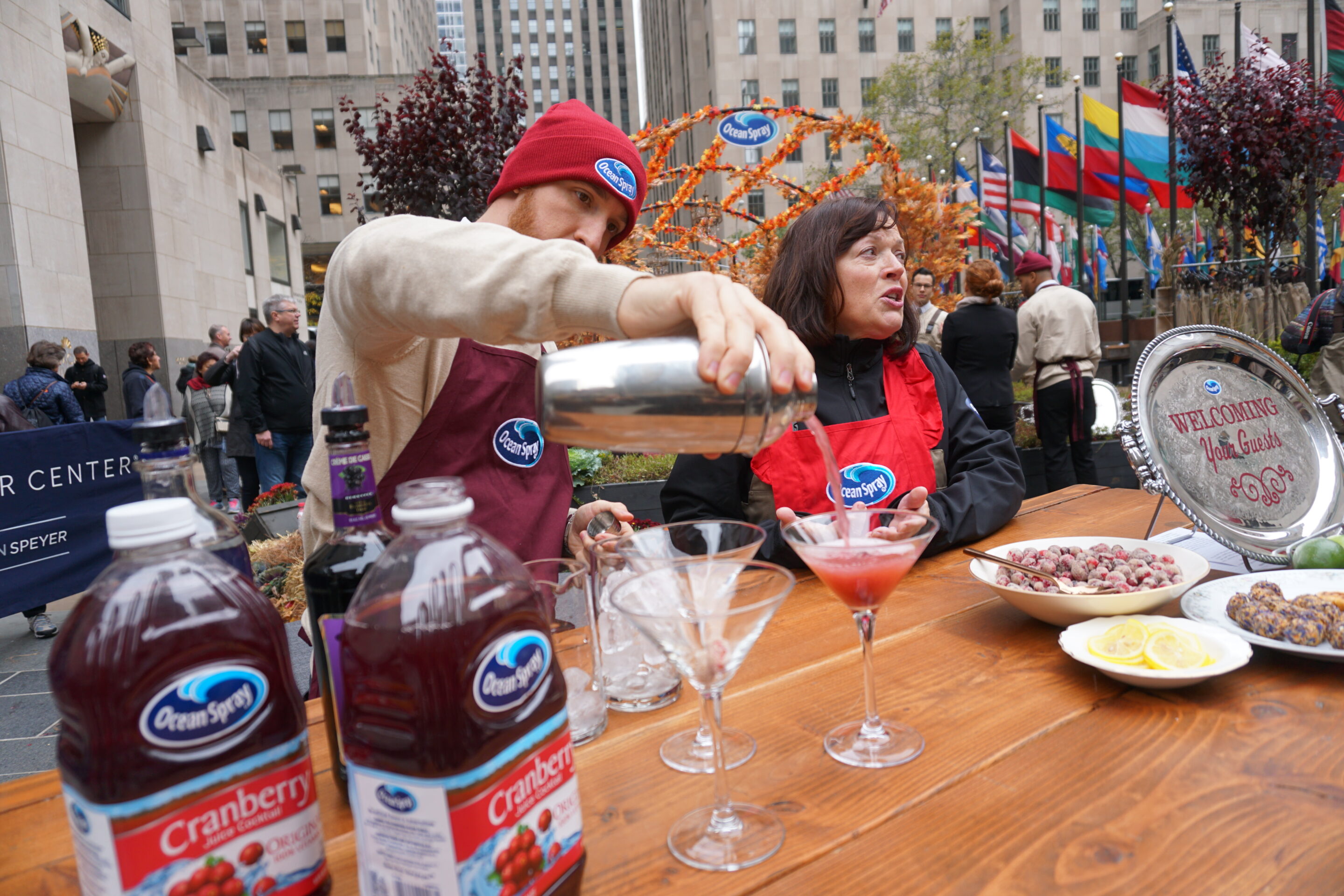 Welcoming your guests - Ocean Spray Thanksgiving Boot Camp