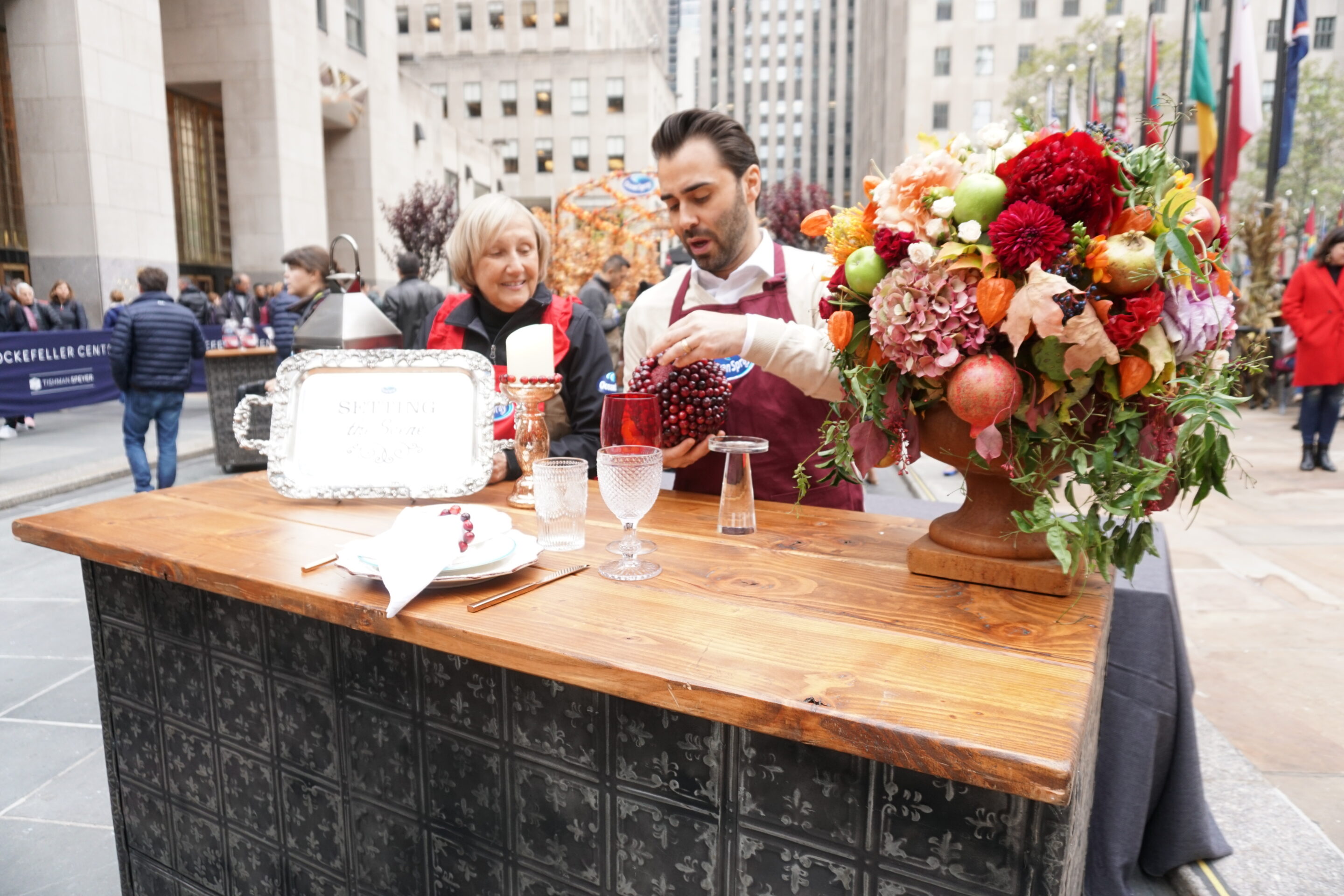 Setting the Scene - Thanksgiving Boot Camp by Ocean Spray