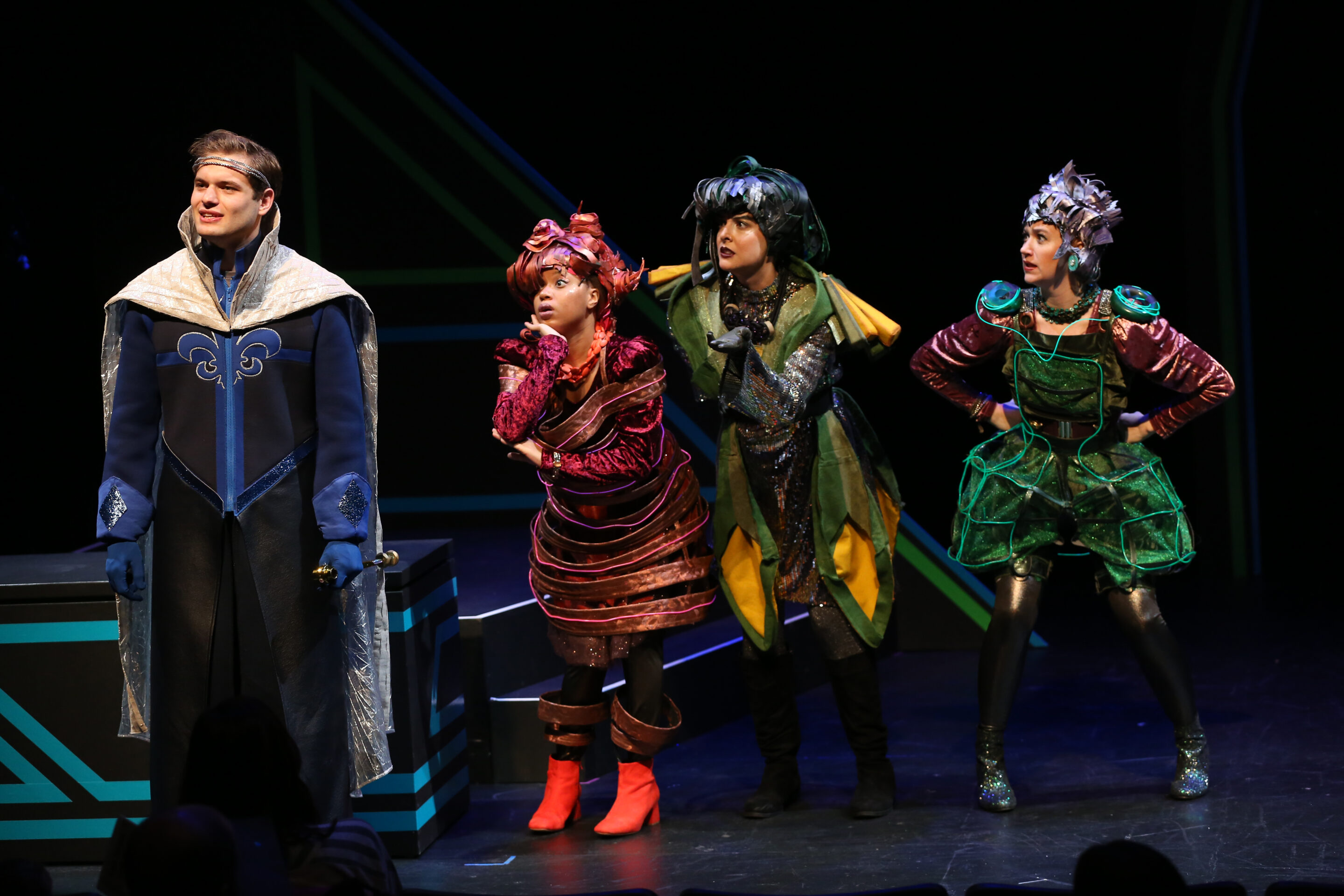The talented cast in action at Interstellar Cinderella