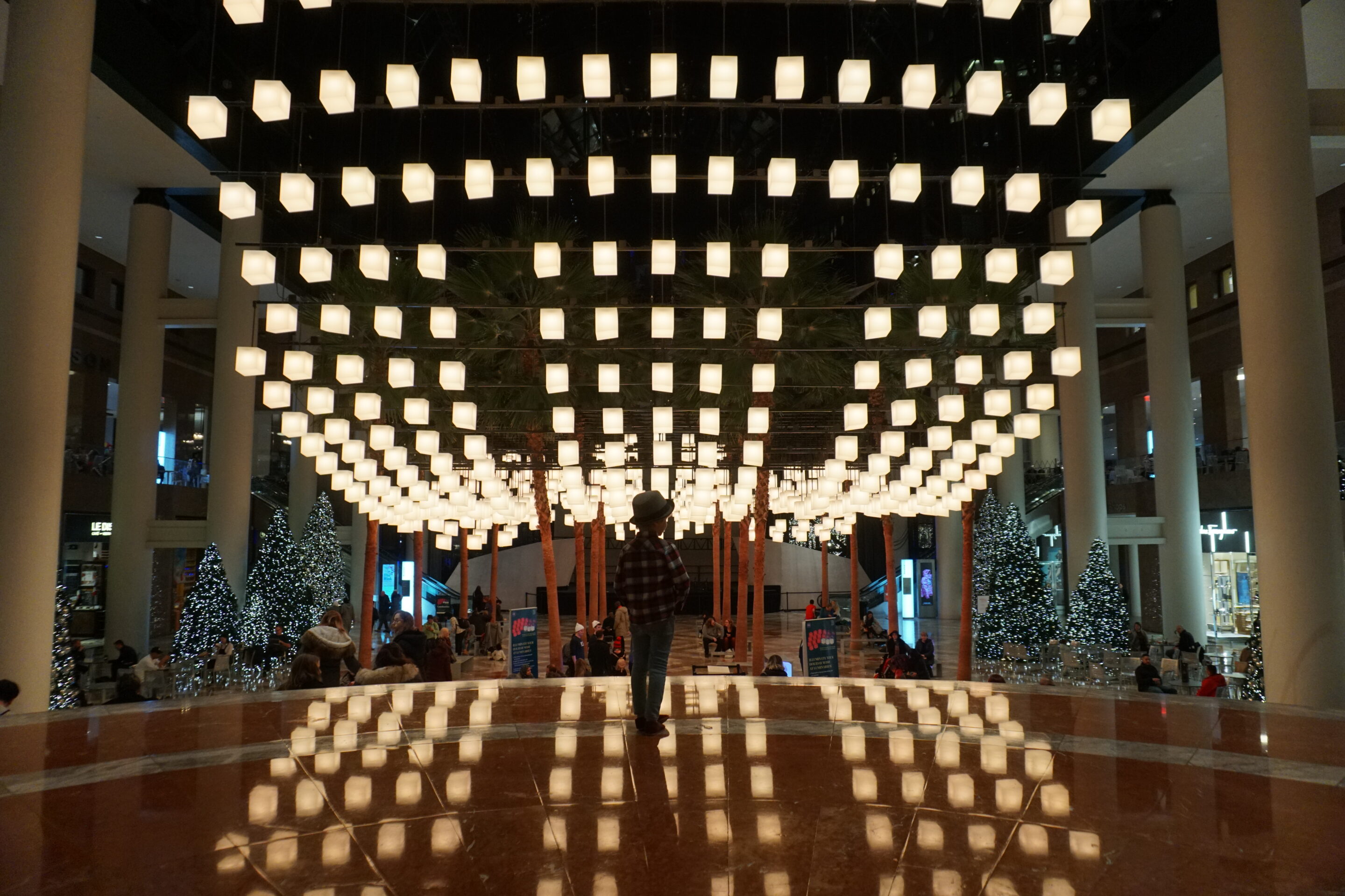 Luminaries Light Display at Brookfield Place