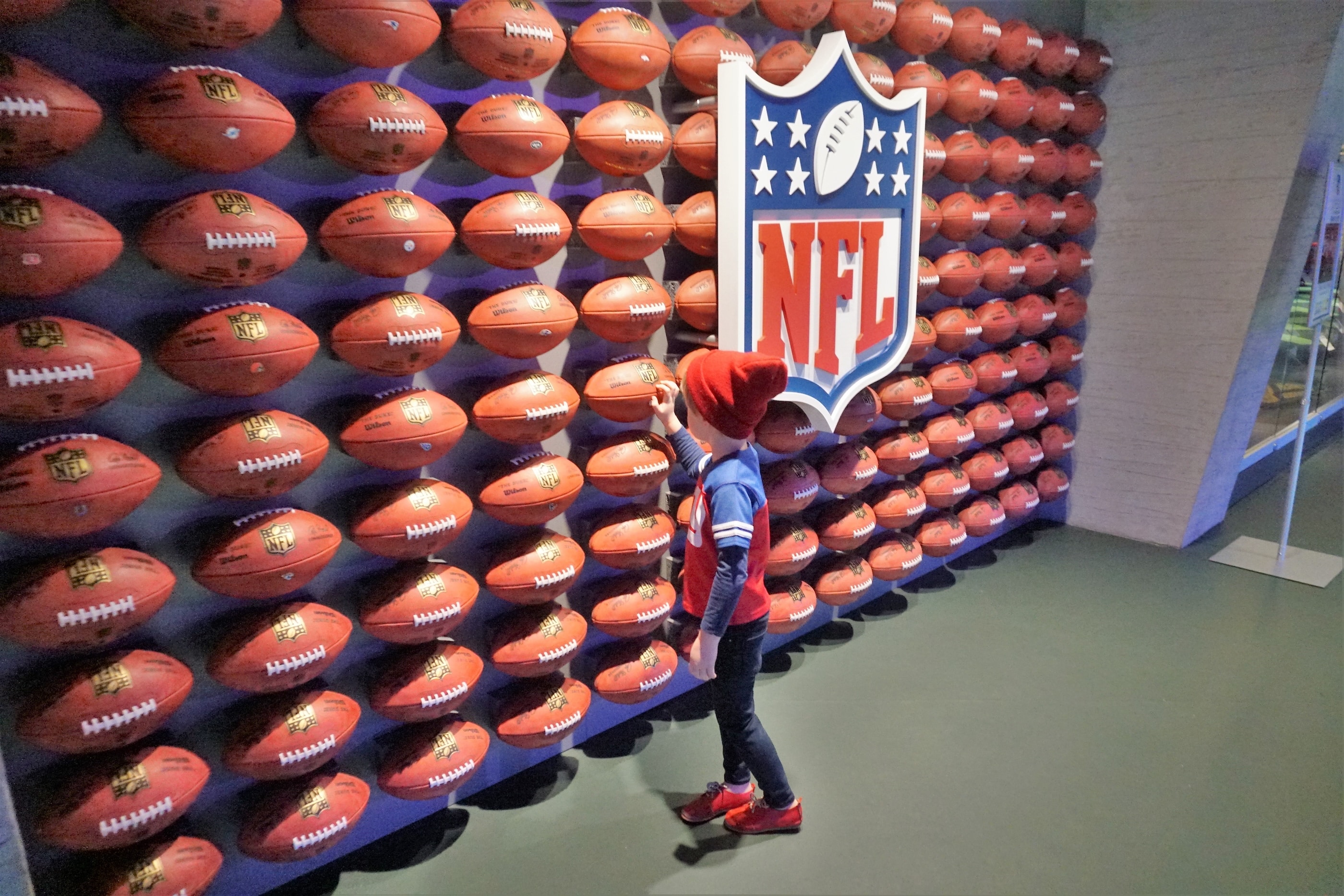 Inside thr NFL Experience Times Square
