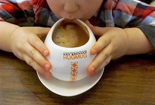 Max Brenner Hug Mug 