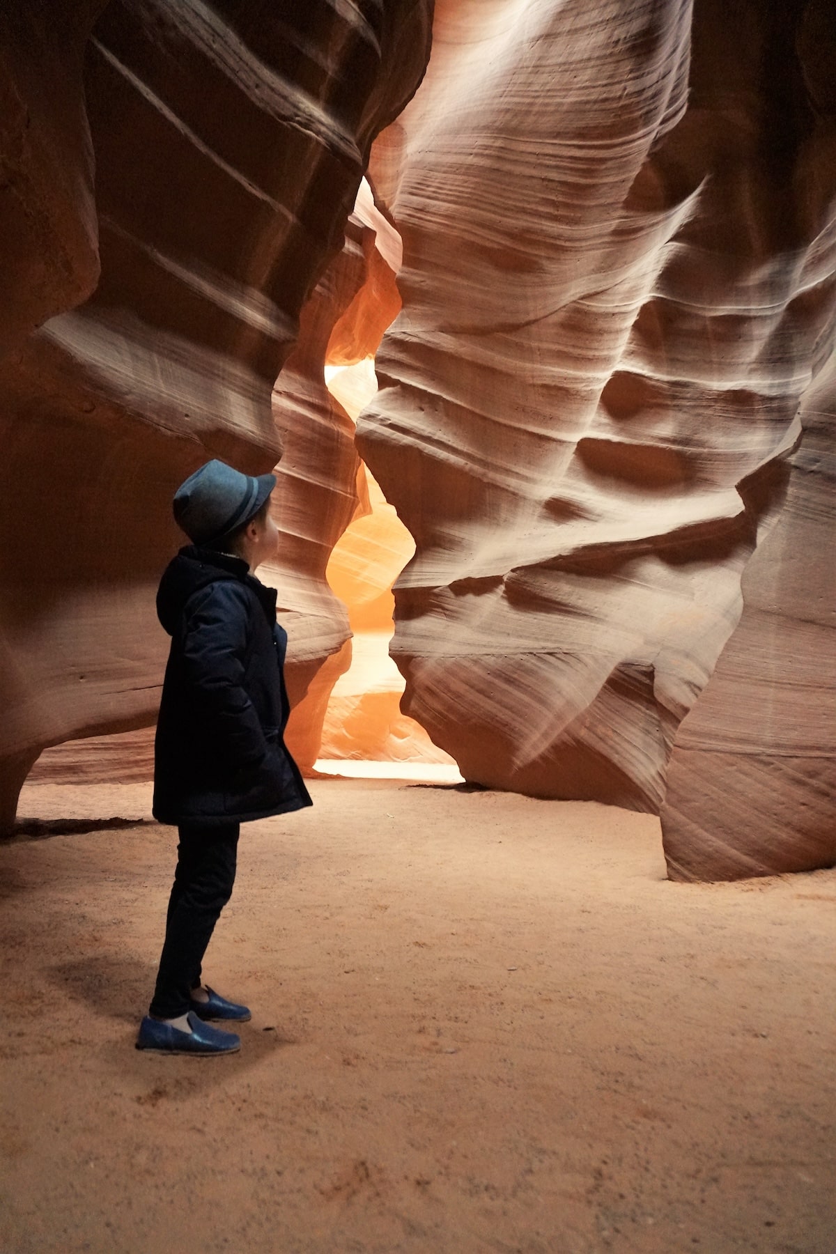 Gazing upon Antelope Canyon