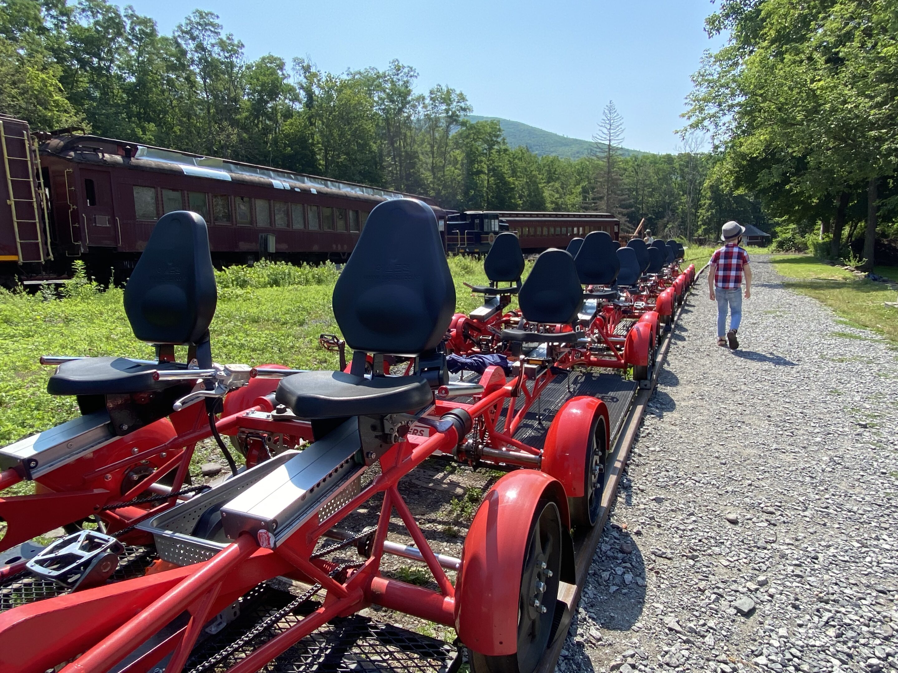 Riding the Rails – Rail Explorers Experience Catskill Mountains