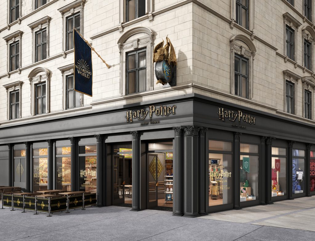 Harry Potter Flagship Store in NYC - Image courtesy of Warner Brothers